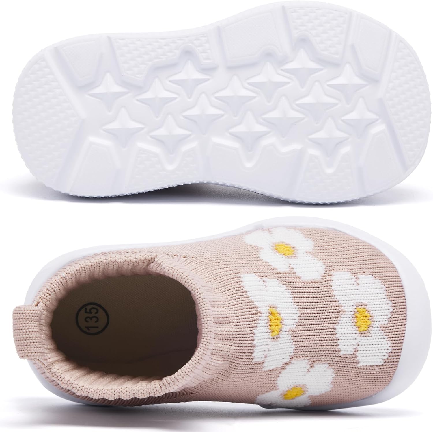 Morendl Sock-like Toddler Slip-On Shoes