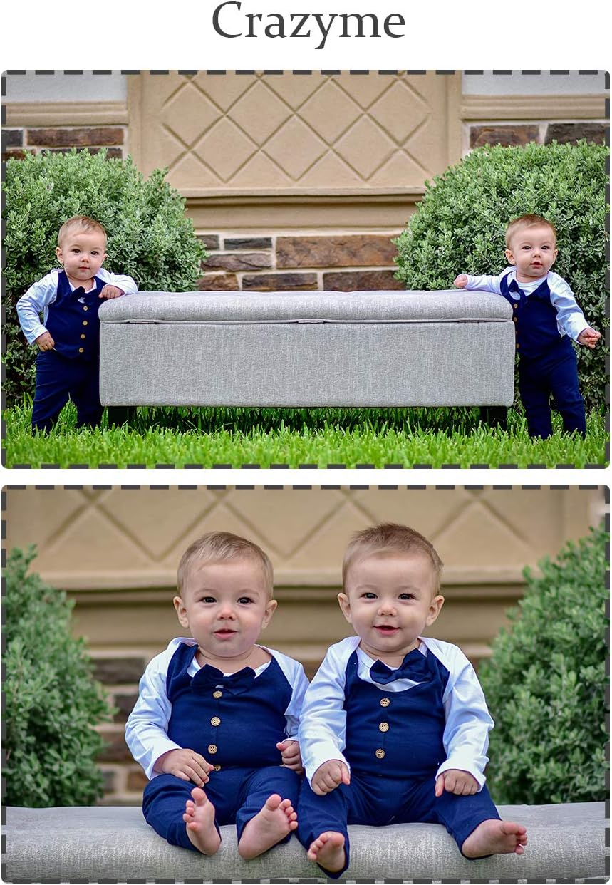 Crazyme Baby Romper for Boys - Gentleman Outfit