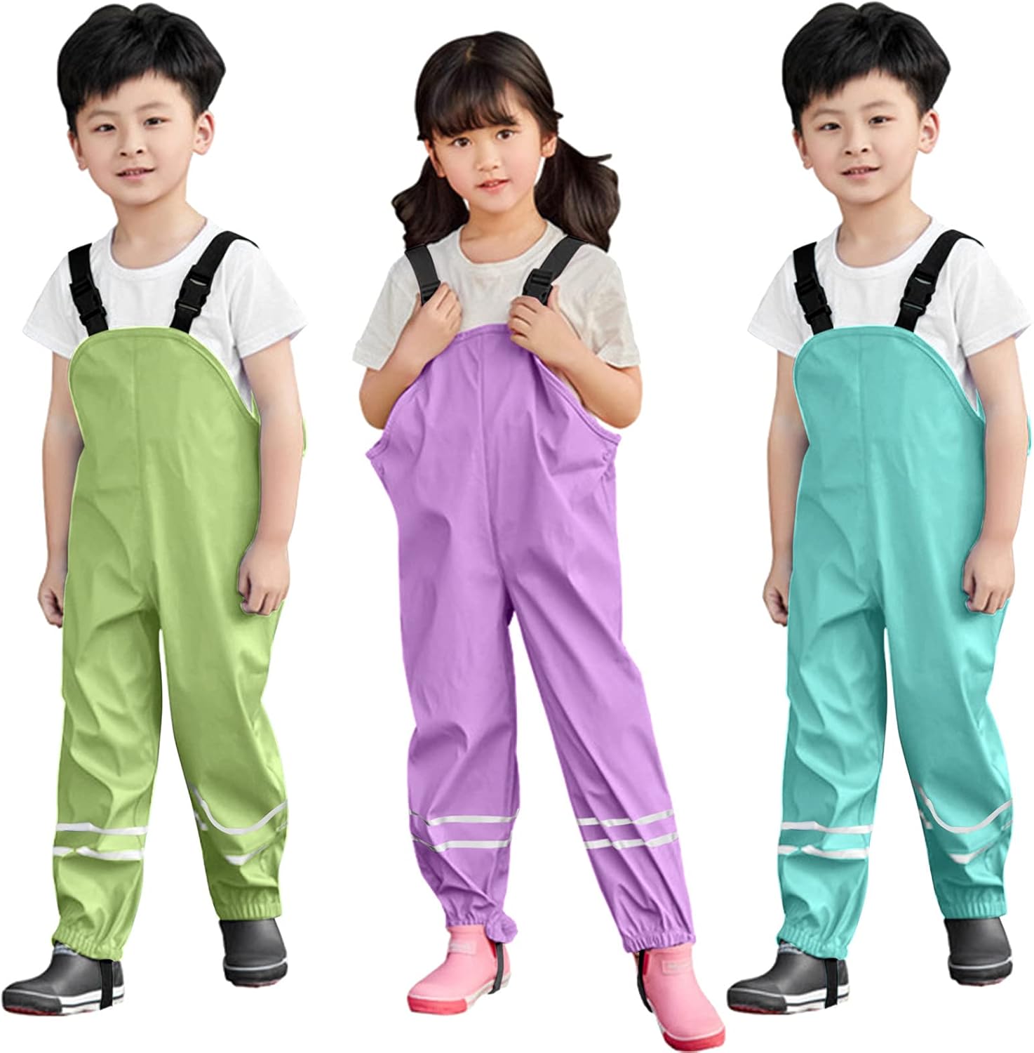 Weatherproof Rain Coats for Toddler Girls Boys