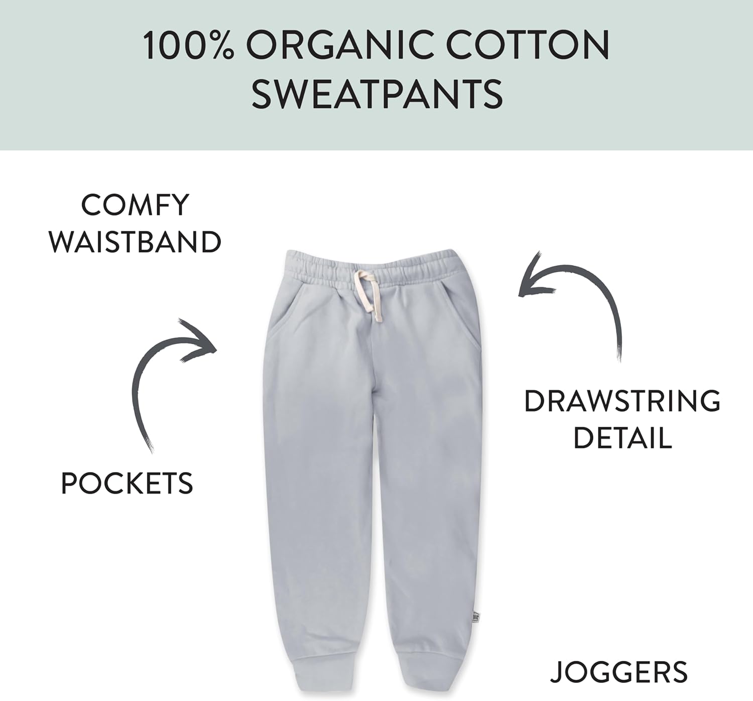 HonestBaby Organic Cotton Hoodie Sweatpants Set