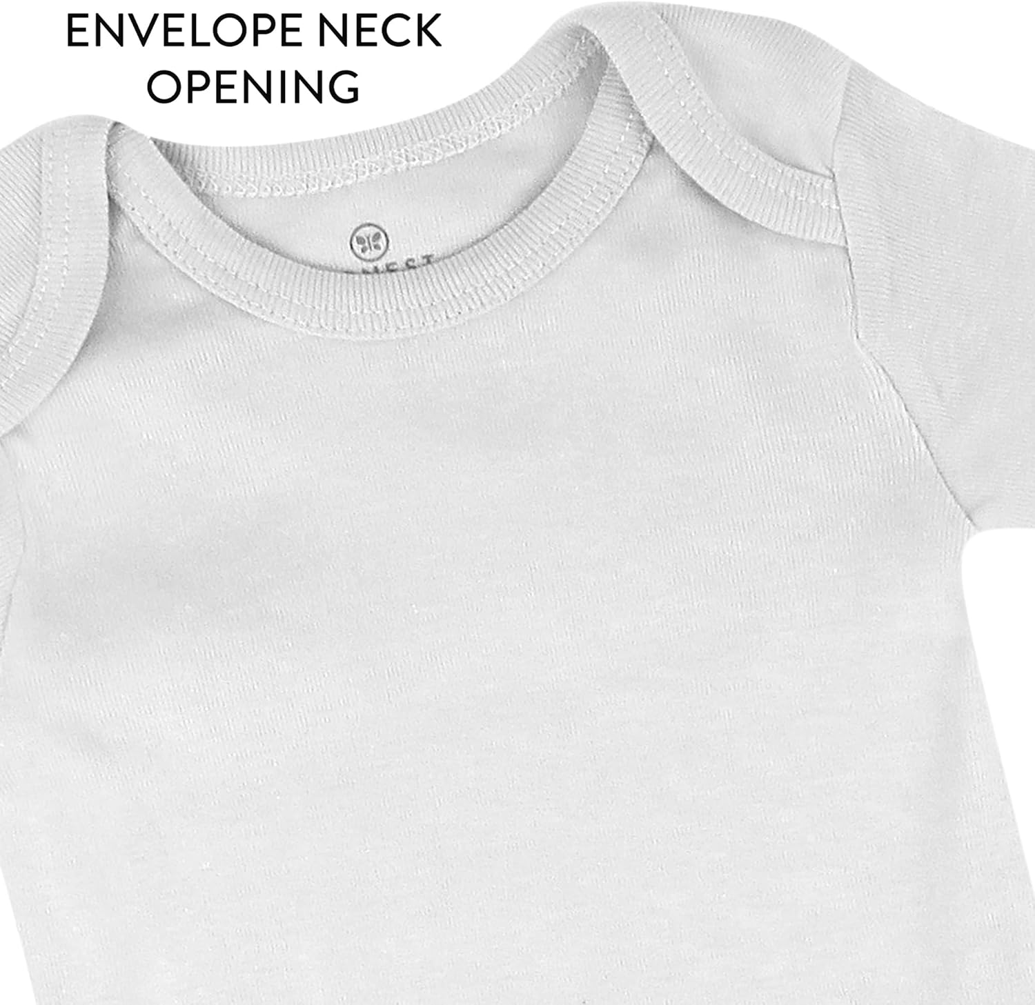 HonestBaby 10-Piece Organic Cotton bodysuits for infant boys and girls