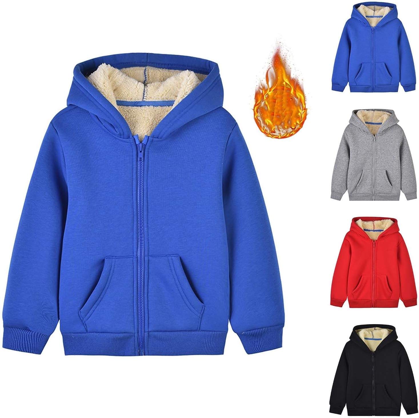 Generic Toddler Winter Jacket for Boys and Girls Autumn and Winter