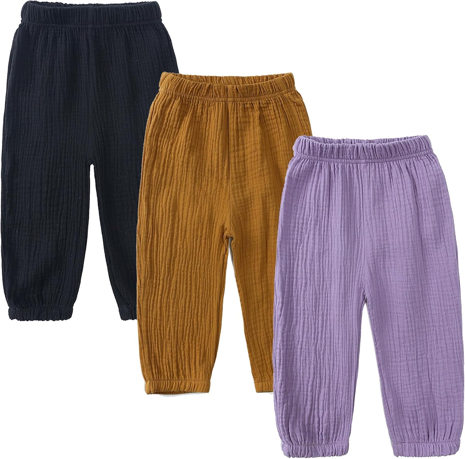 Kids Elastic Basic Harem Trousers Unisex for Toddler Kids