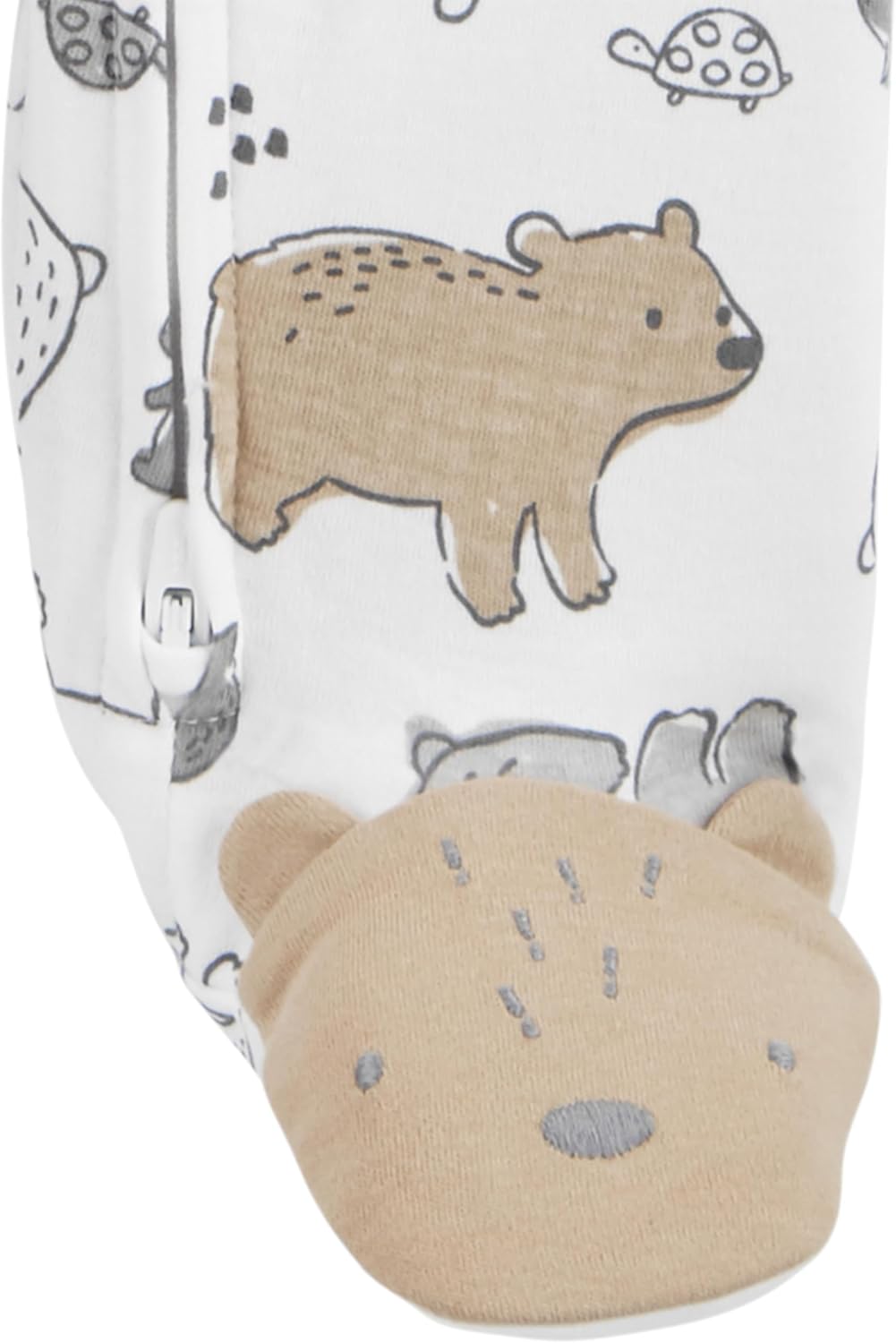 Simple Joys by Carters Baby Neutral 2-Pack Cotton Footed Sleep Play