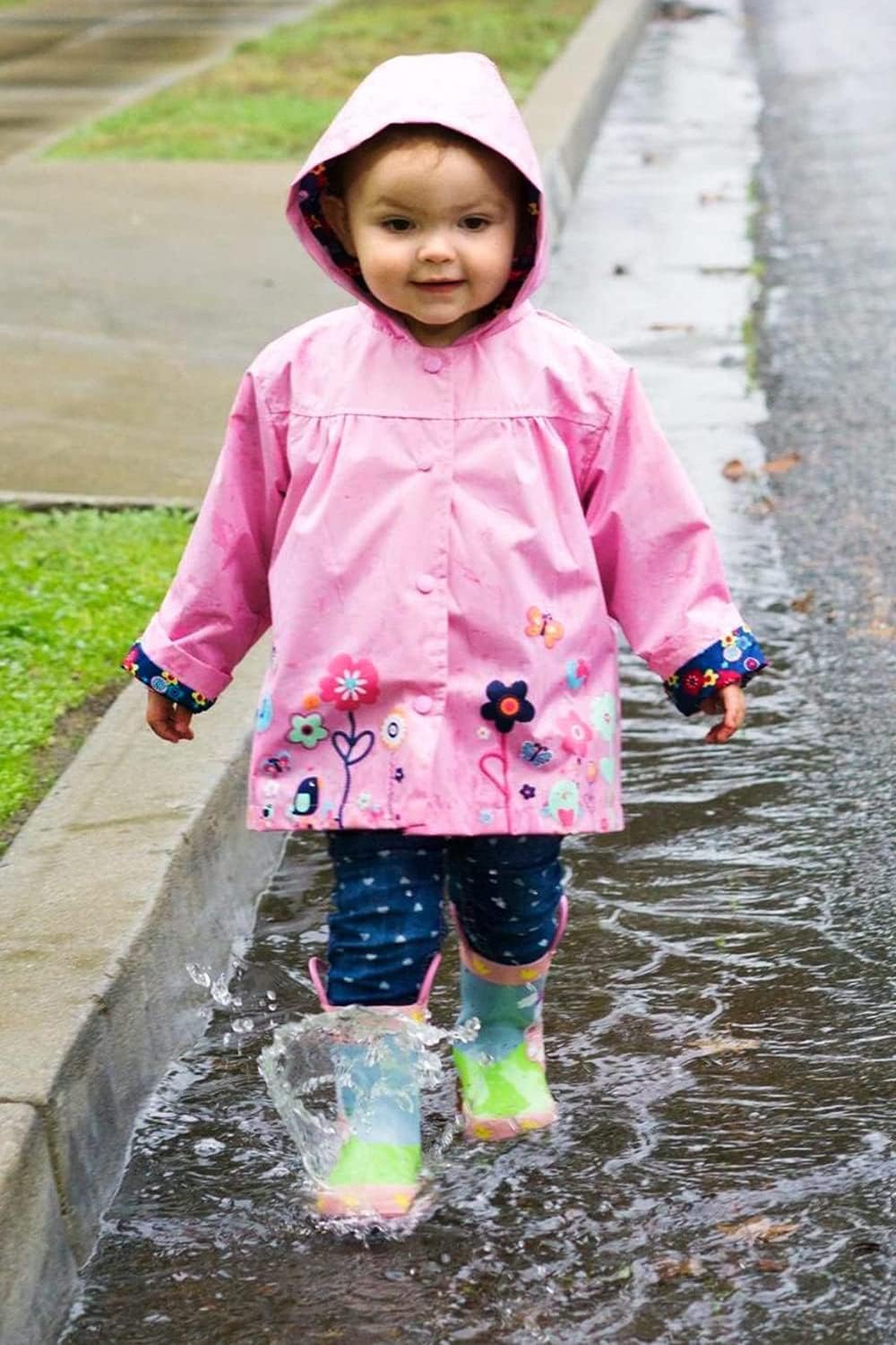Arshiner Baby Girl Waterproof Hoodie