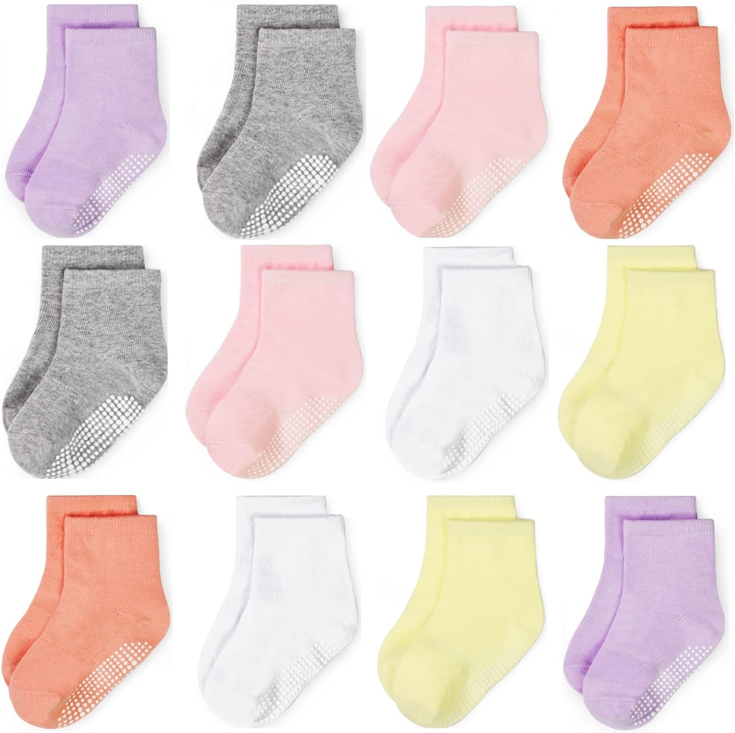 Safe and Soft Non-Slip Socks for Babies and Kids