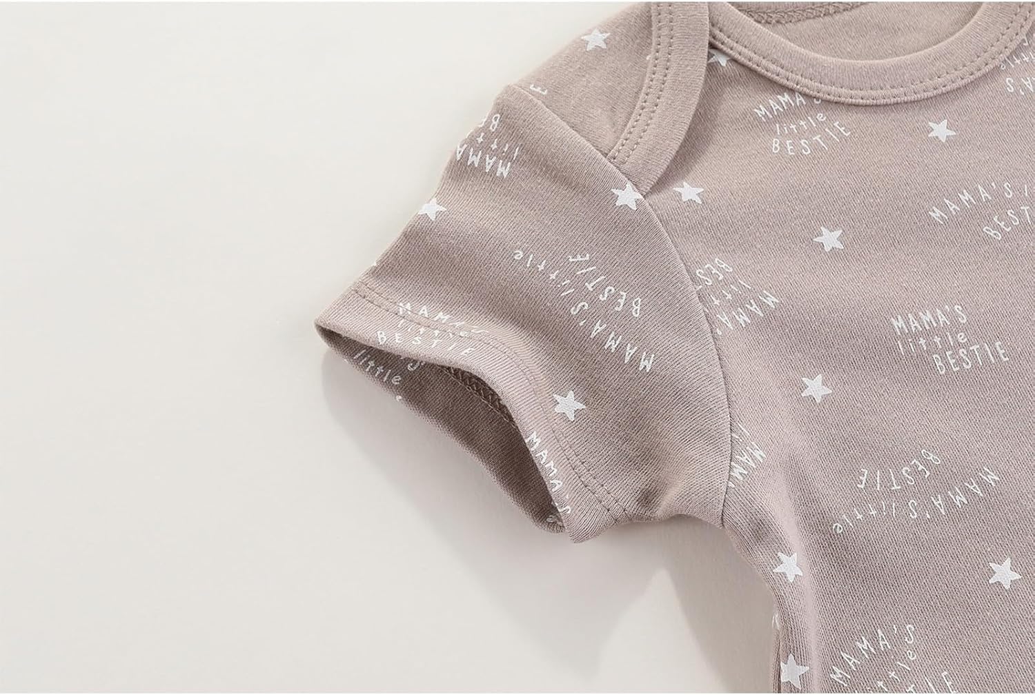 Comfortable Baby bodysuit set for Milestones