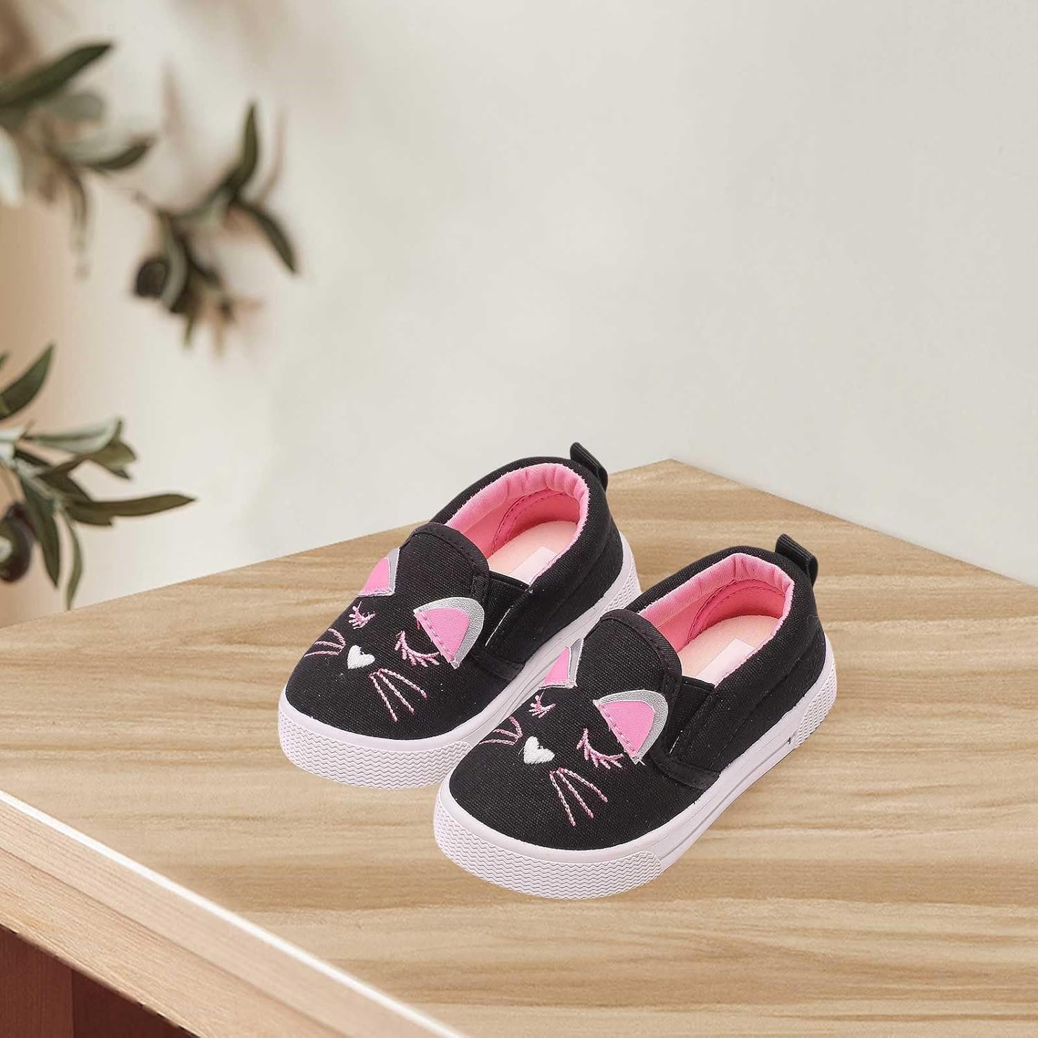 Stylish Princess Cat Loafer for Toddlers Girls