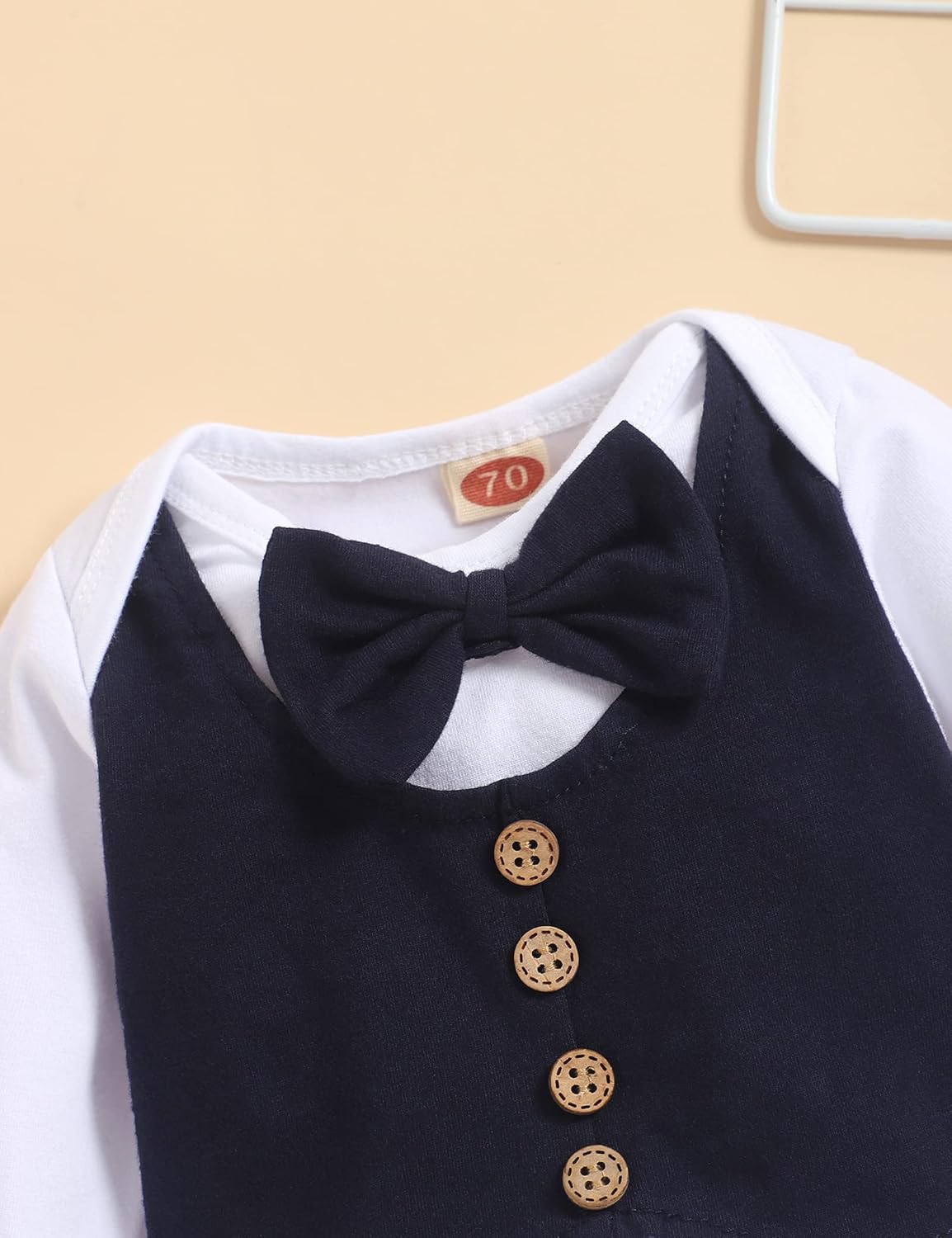 Crazyme Baby Romper for Boys - Gentleman Outfit
