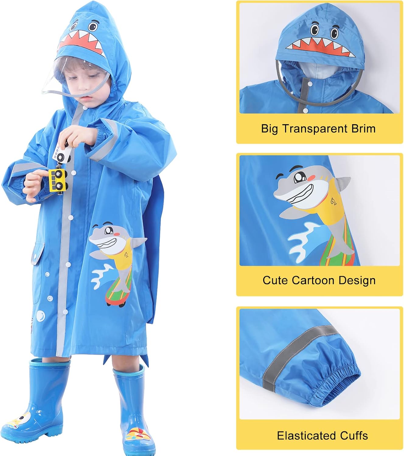 DRY RELLIX RAINJACKET for Toddlers DURABL and Waterproof