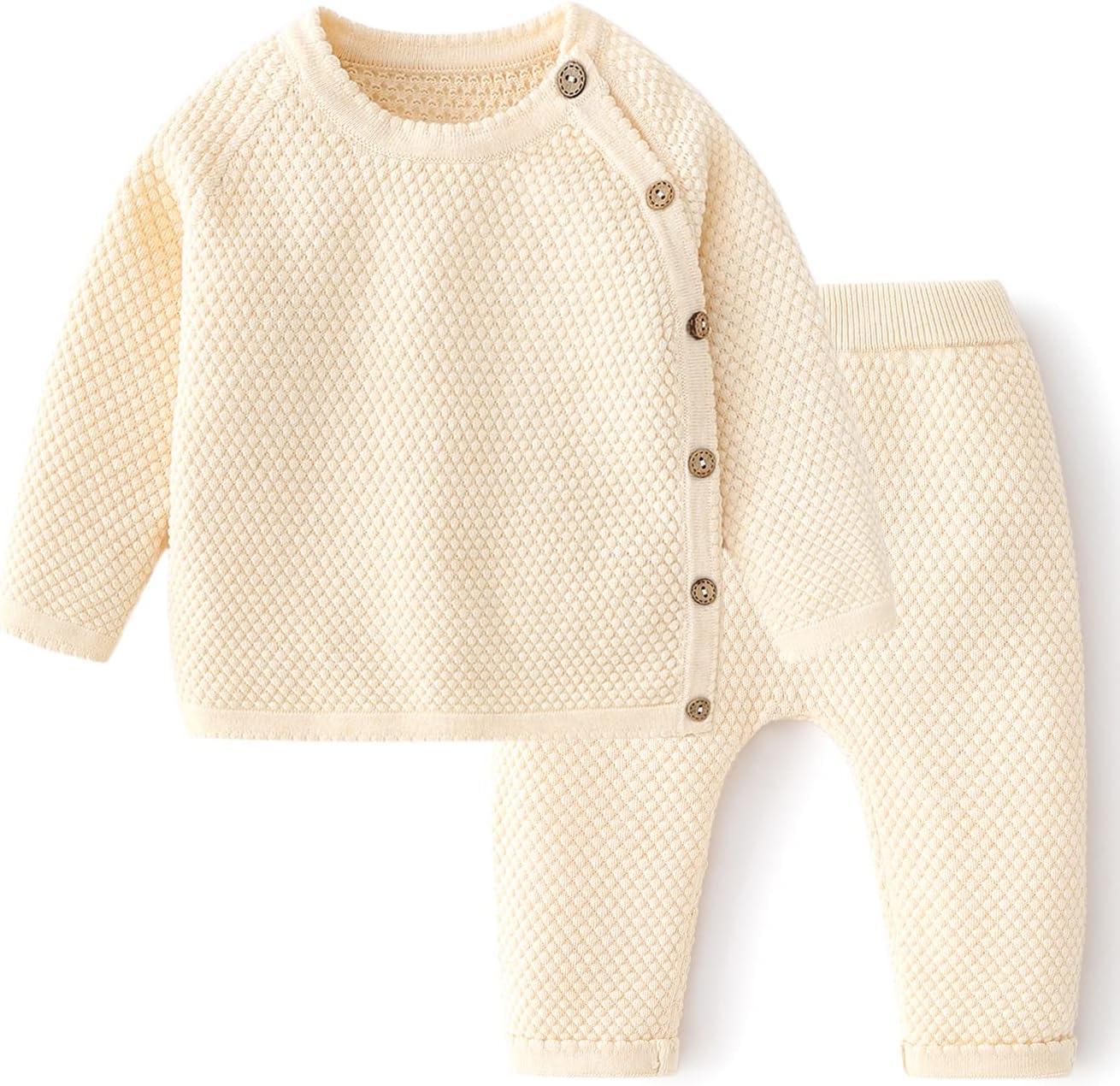 Miccina Knit Crochet Baby Set
