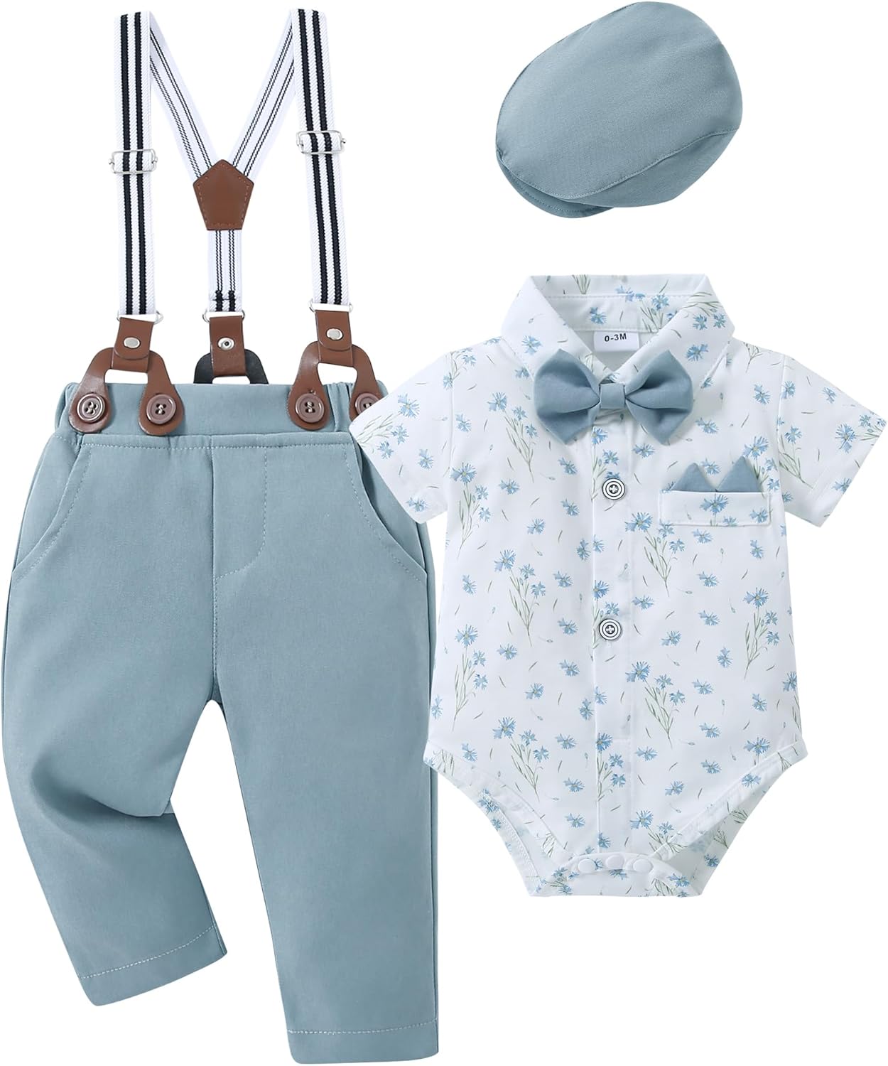 YALLET Baby Boy Gentleman Suits