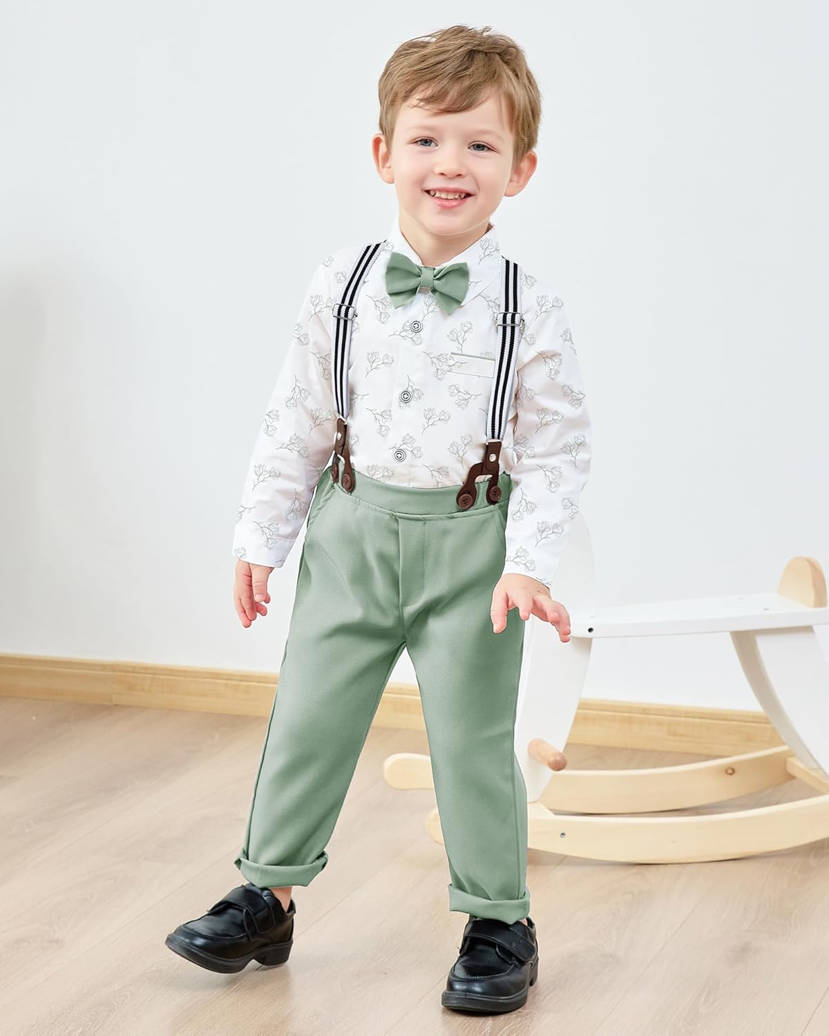 ZOEREA Boys Tuxedo Set