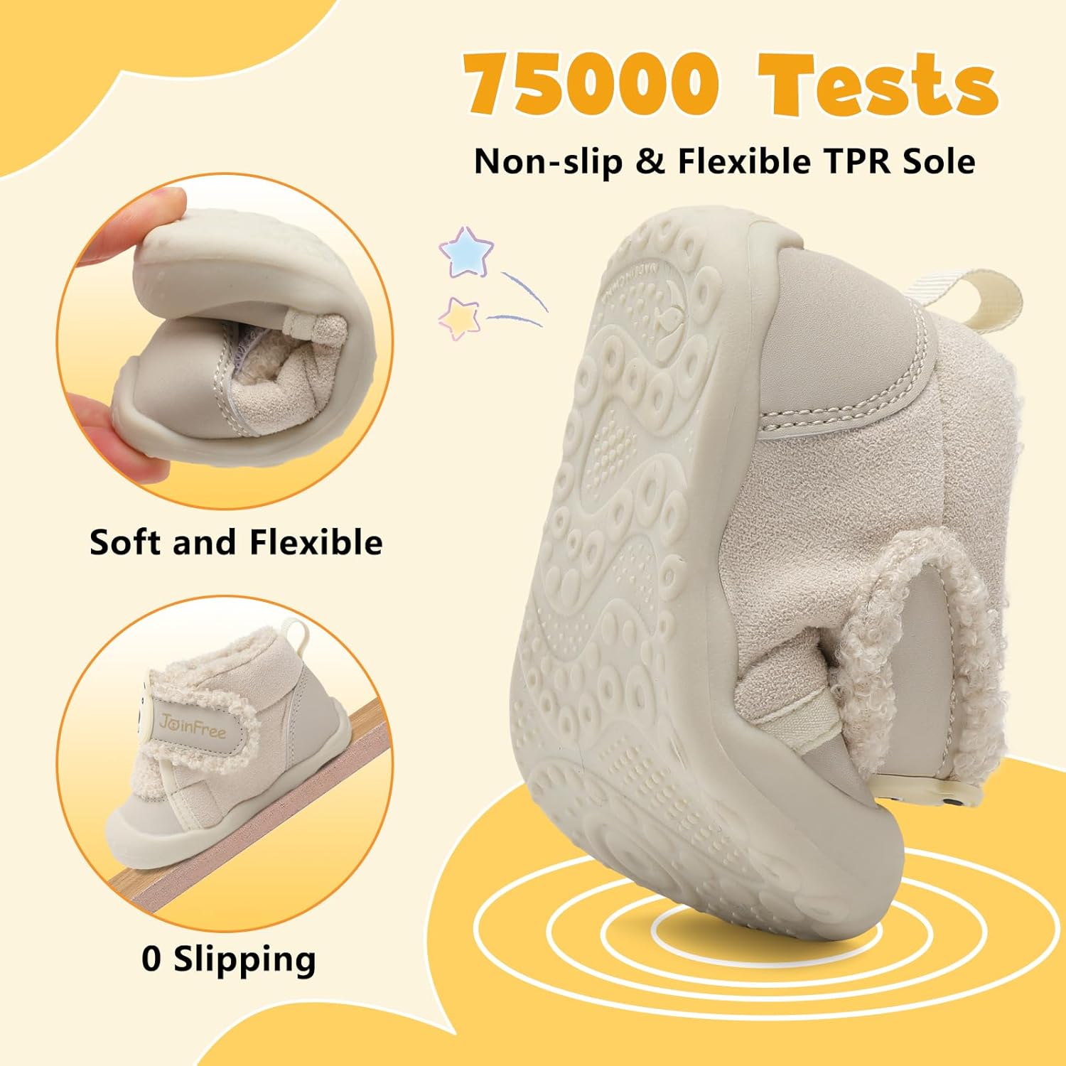 Warm Cozy Toddler Slippers