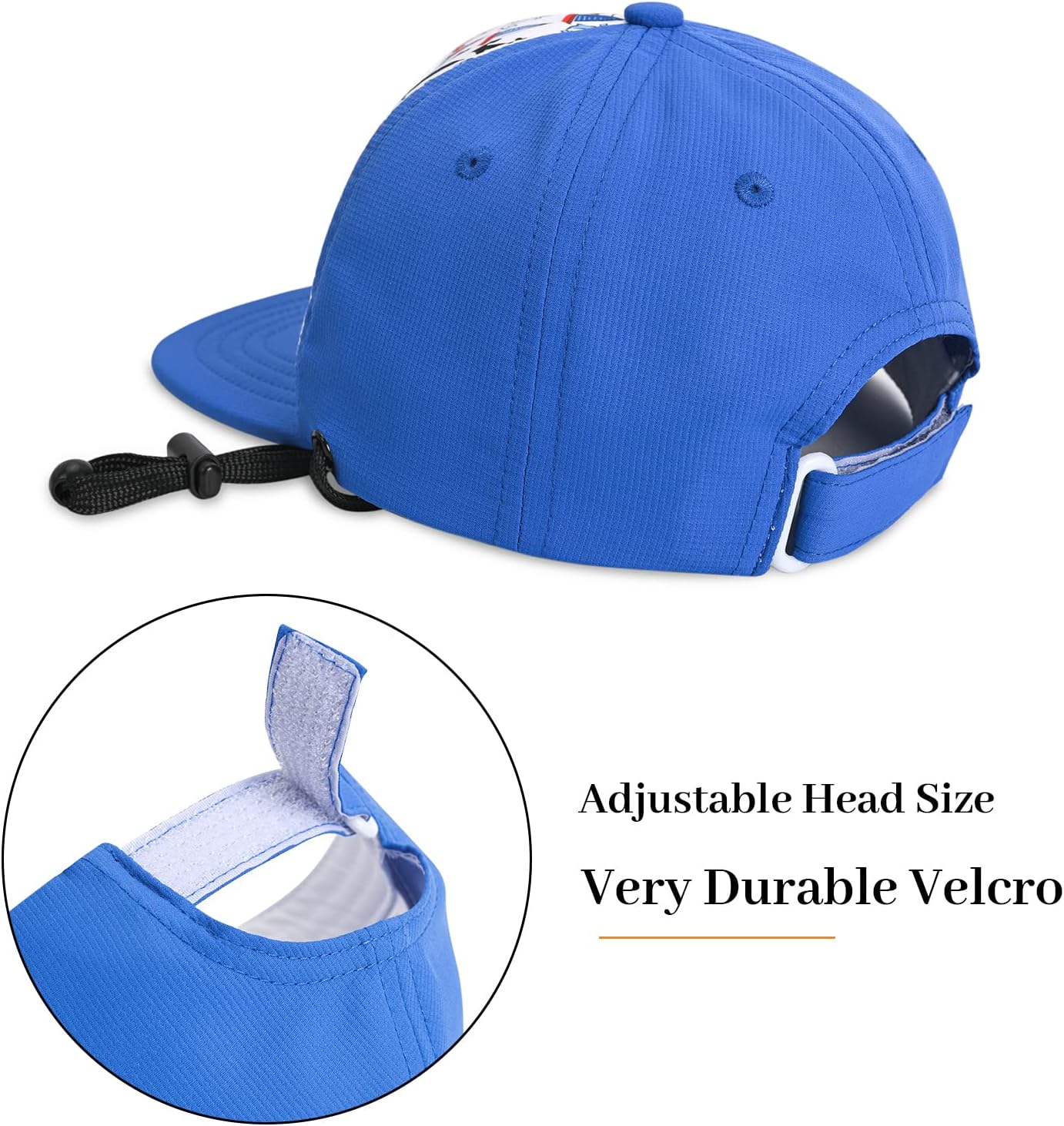 Perfect Snug Cool Kids Baseball Hat Visor for Toddler and Up