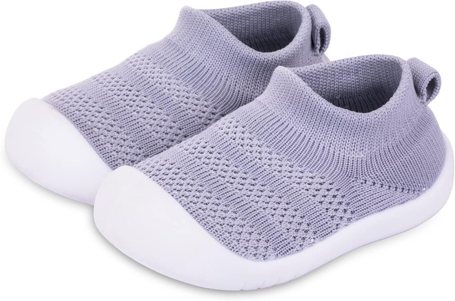 Pluatyep Baby Toddler Walking Shoes Non-Skid Socks Slip-On Slippers