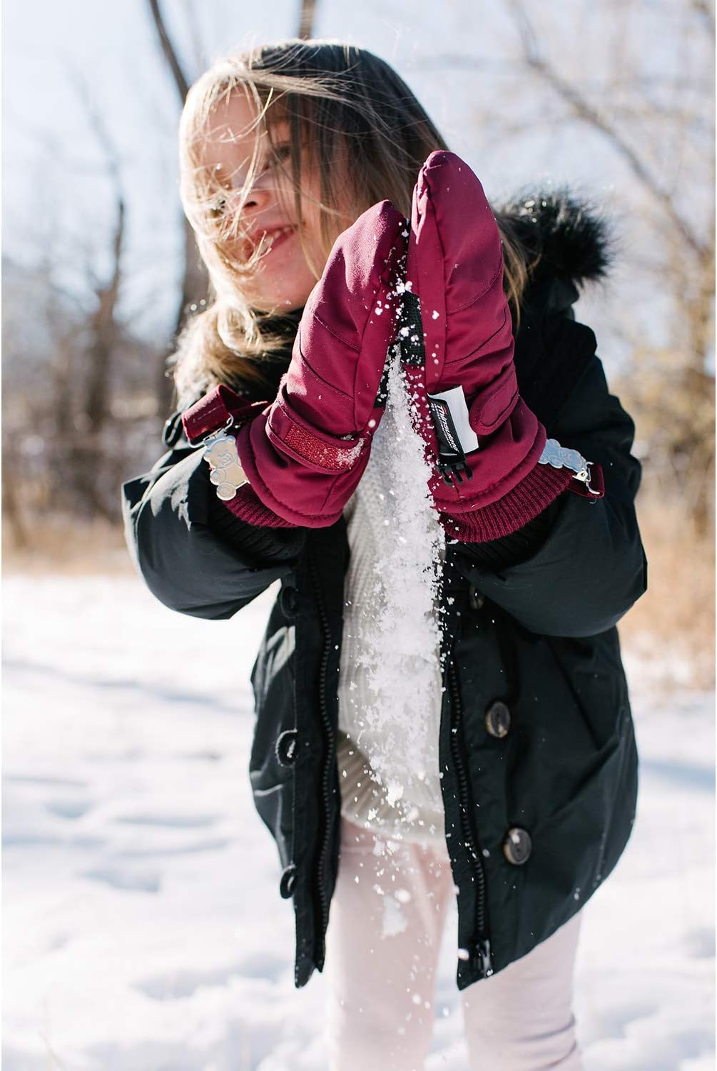 Zelda Matilda Ultra-Warm 3M Thinsulate waterproof winter gloves for kids