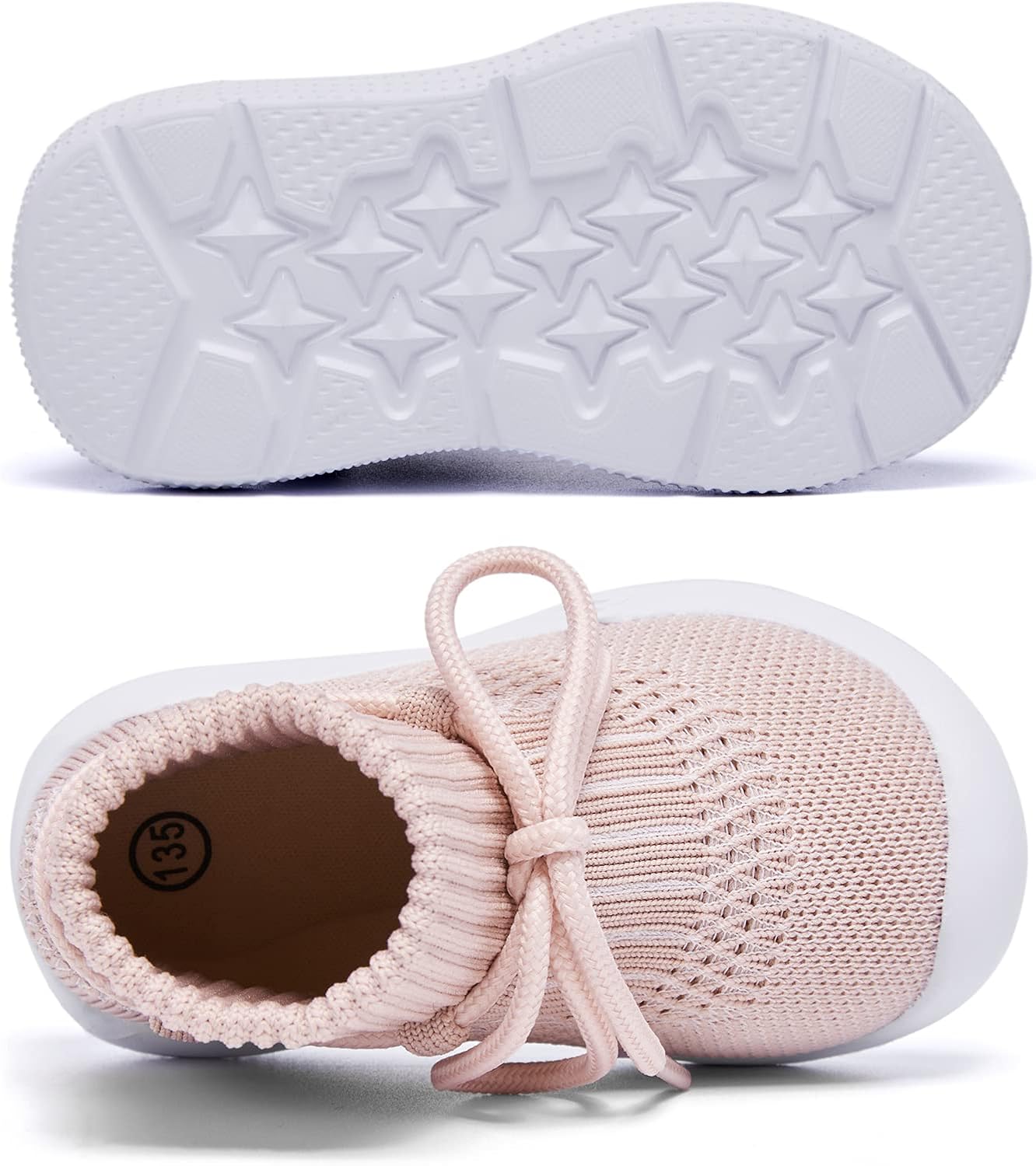 MORENDL Non-Slip Baby Sneakers for Toddler