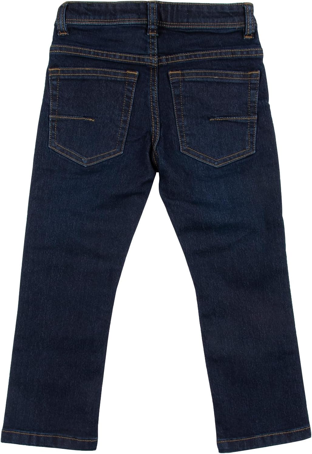 CULTURA Baby Boys Toddler Jeans with Elastic Waist