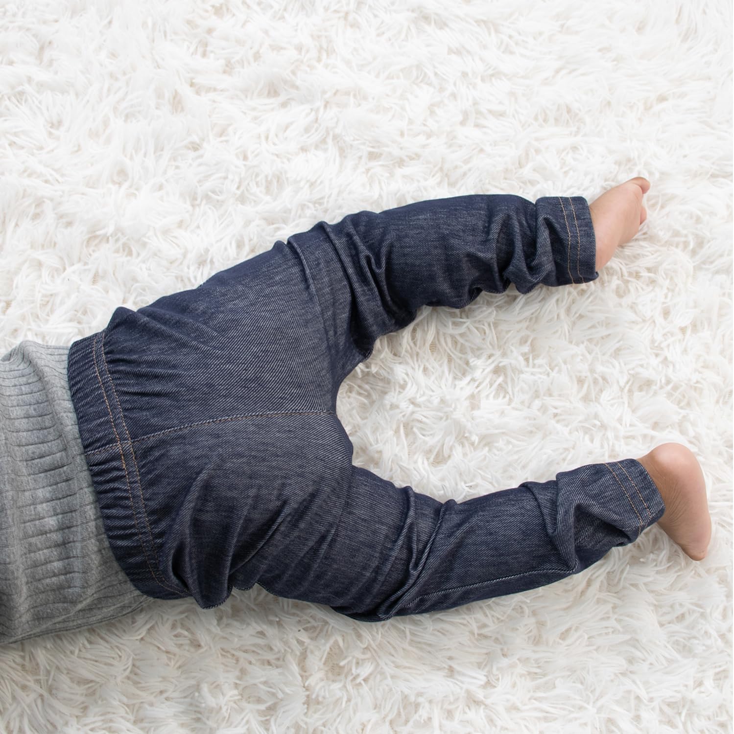 Stylish Soft and Stretchy Baby Jeggings for Boys and Girls