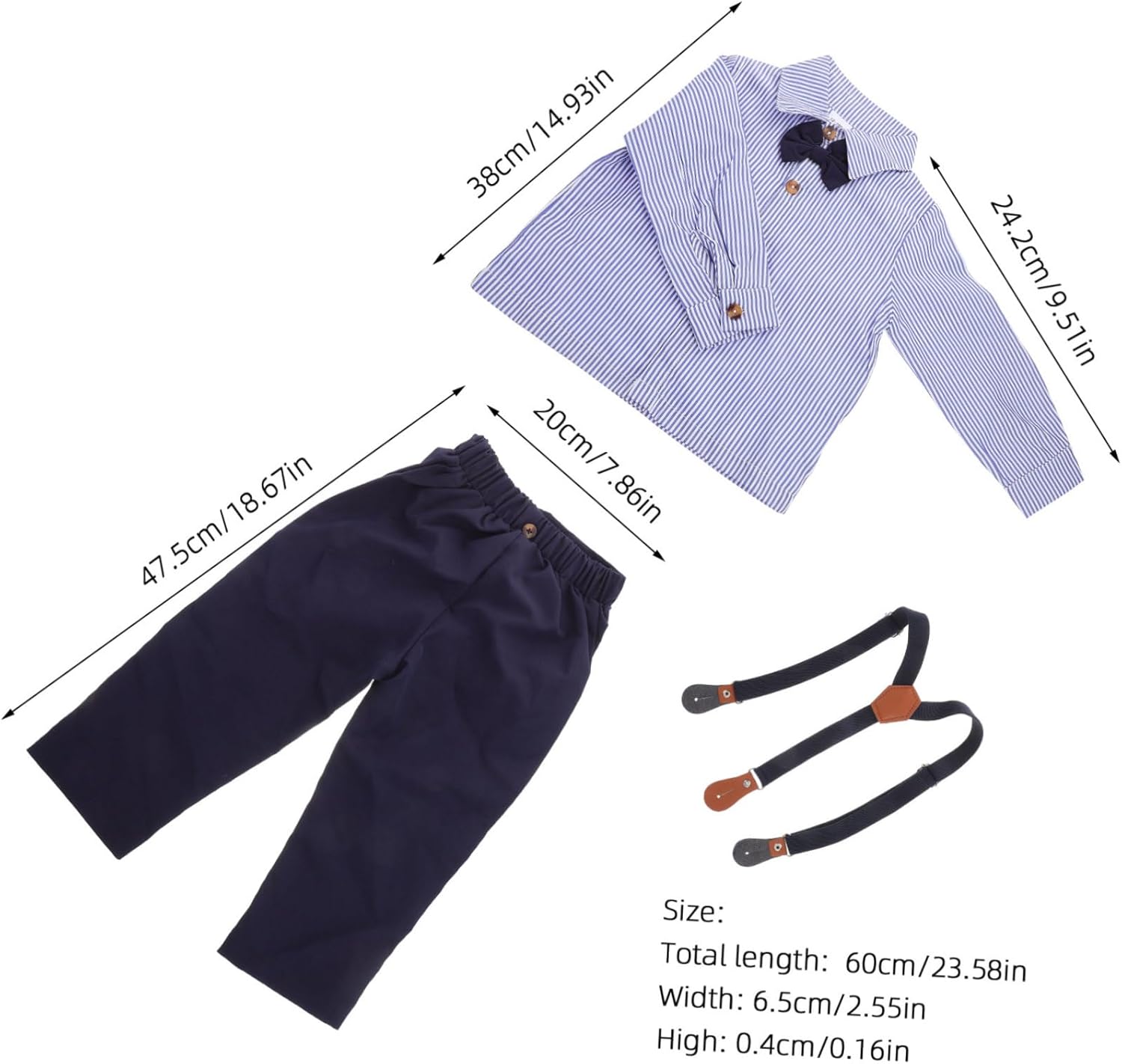 Beavorty Boys Long Sleeve Suit Set