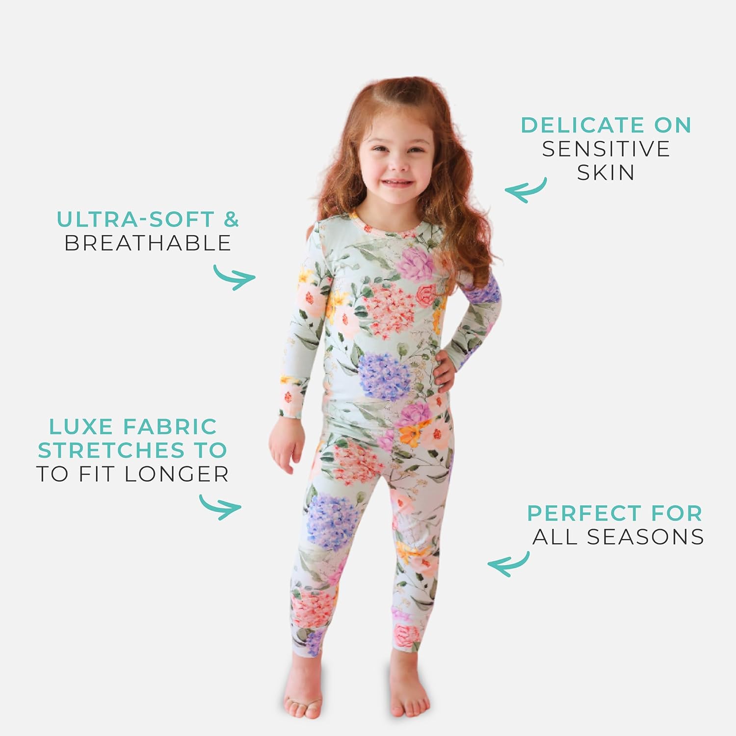 Posh Peanut Girls Pajama Set