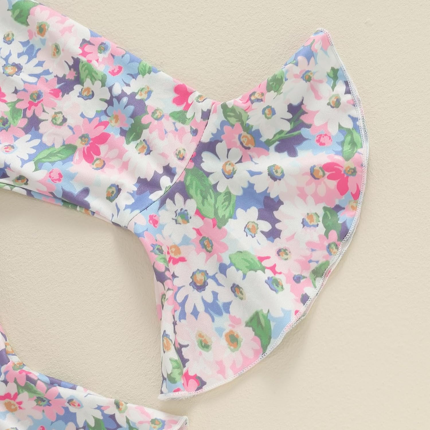 Elephant and Floral Romper Set for Babies