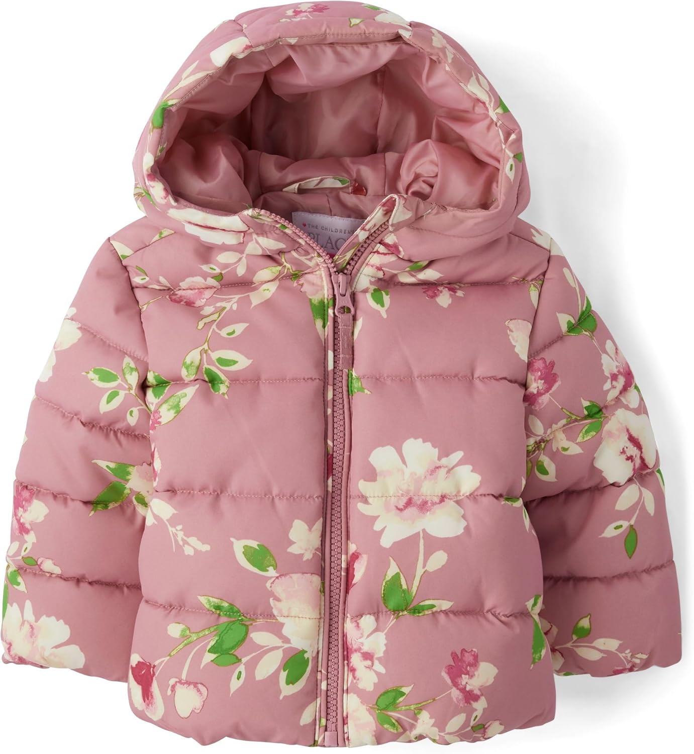 The Childrens Place Baby Girls Medium Weight Wind-Resistant Puffer Jacket