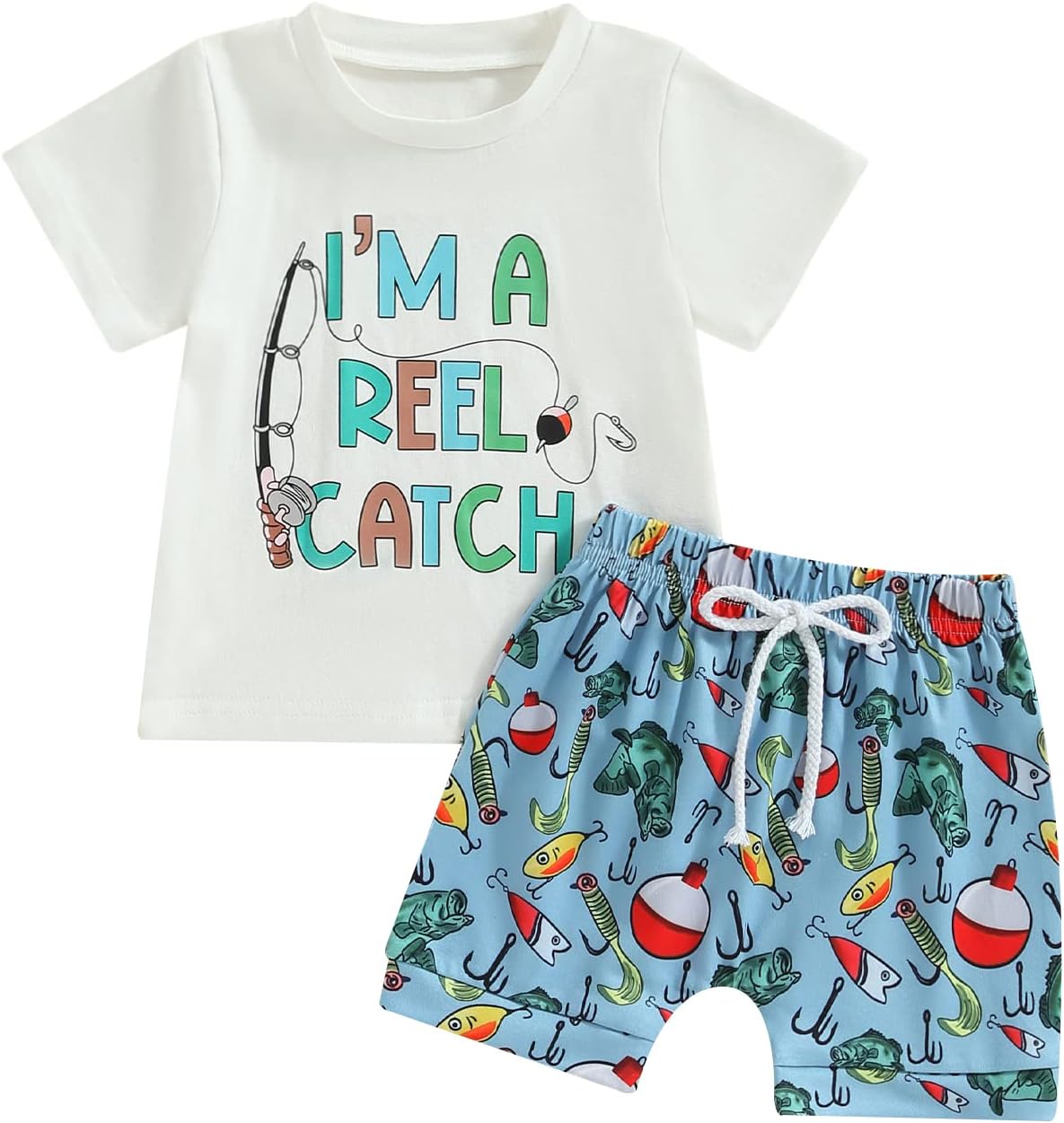 Kupretty Baby Boy Clothes Cool Comfortable Summer Outfit for Toddler Boys