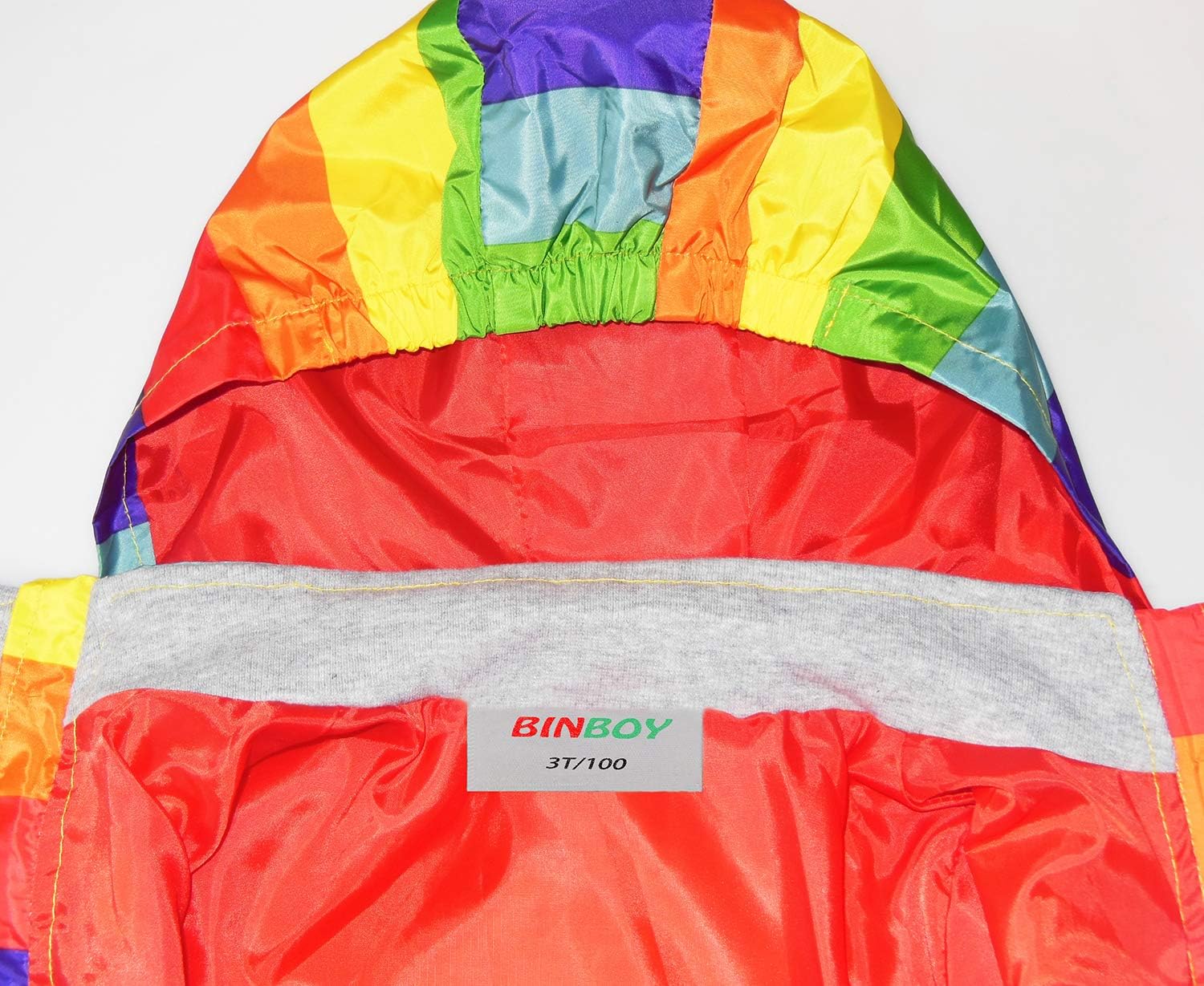 BINBOY Boy and Girl Reflective Safety Jacket 1-6T