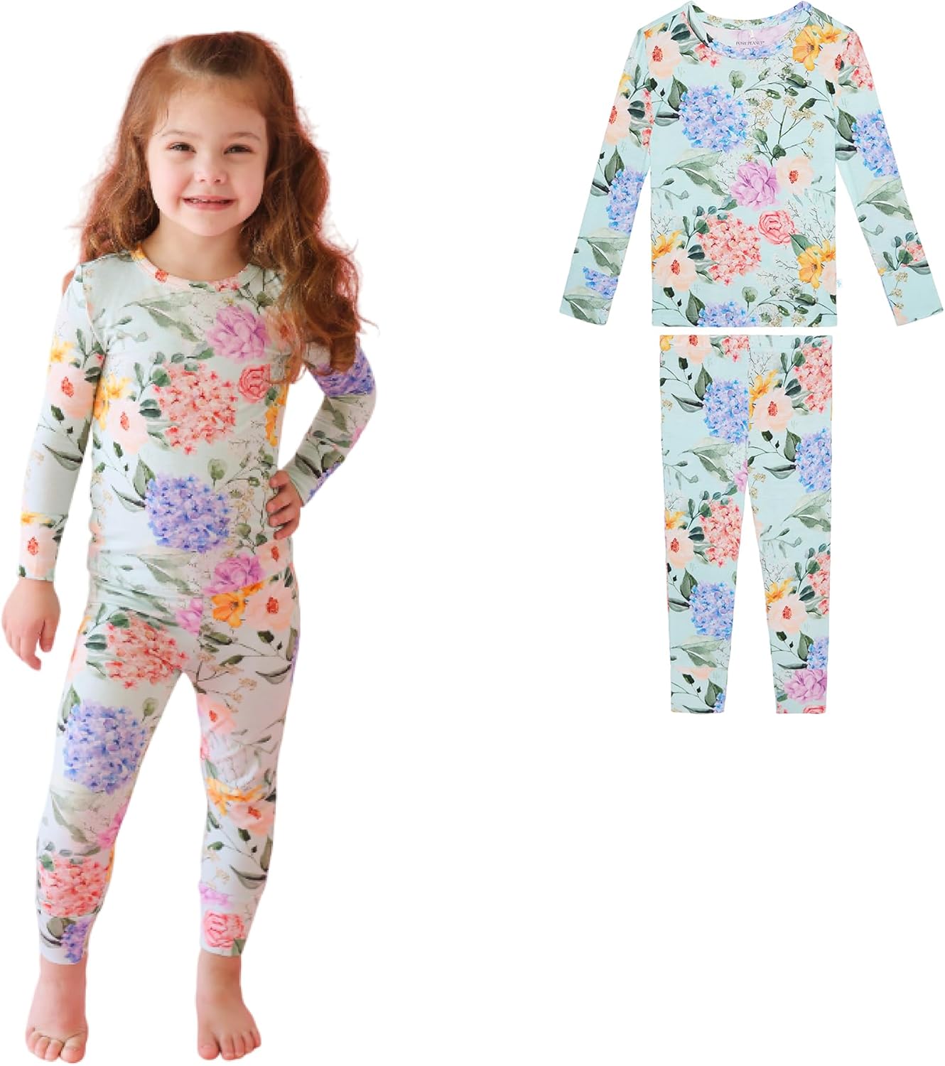 Posh Peanut Girls Pajama Set