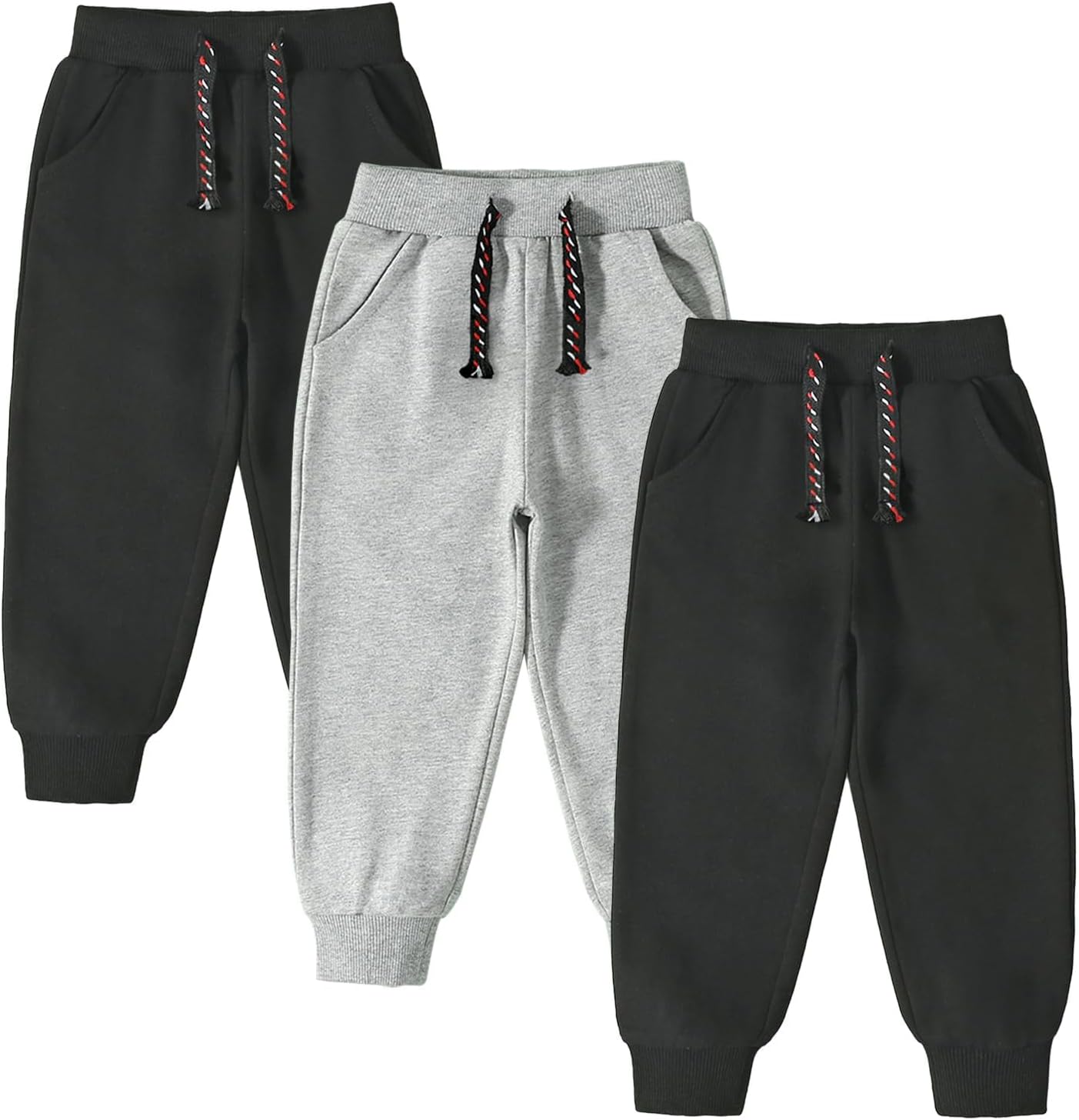 3-Pack Toddler Boys Cotton Pants
