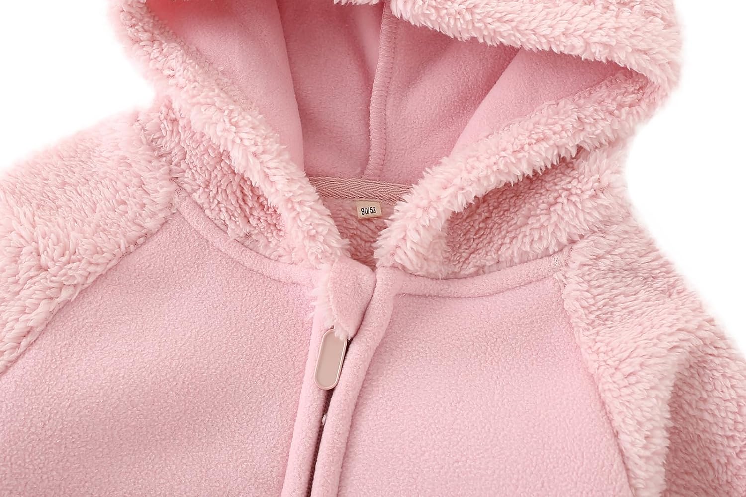Warm Bear Ears Fleece Hoodie for Babies