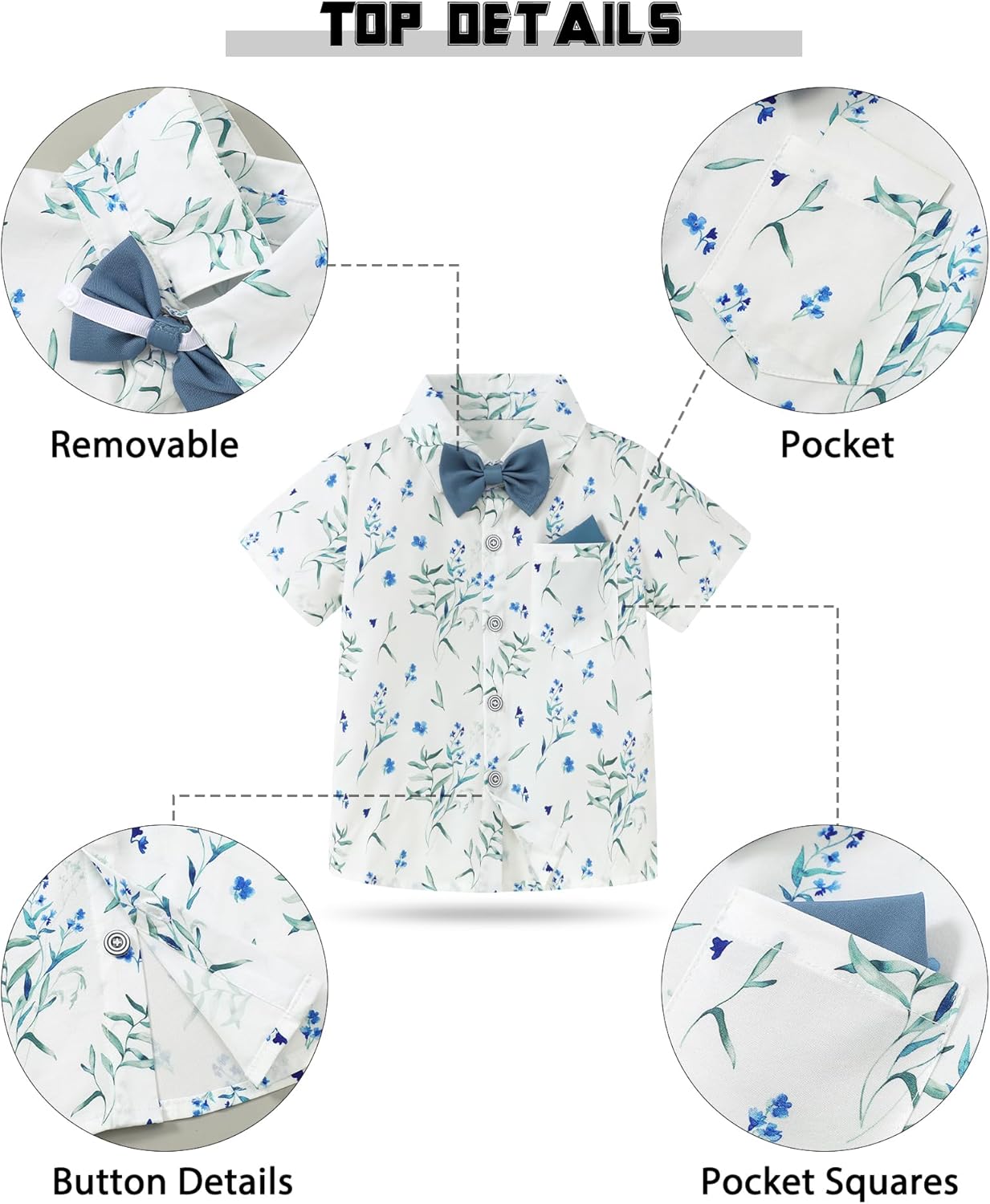 YUEMION Toddler Boy Formal Suits