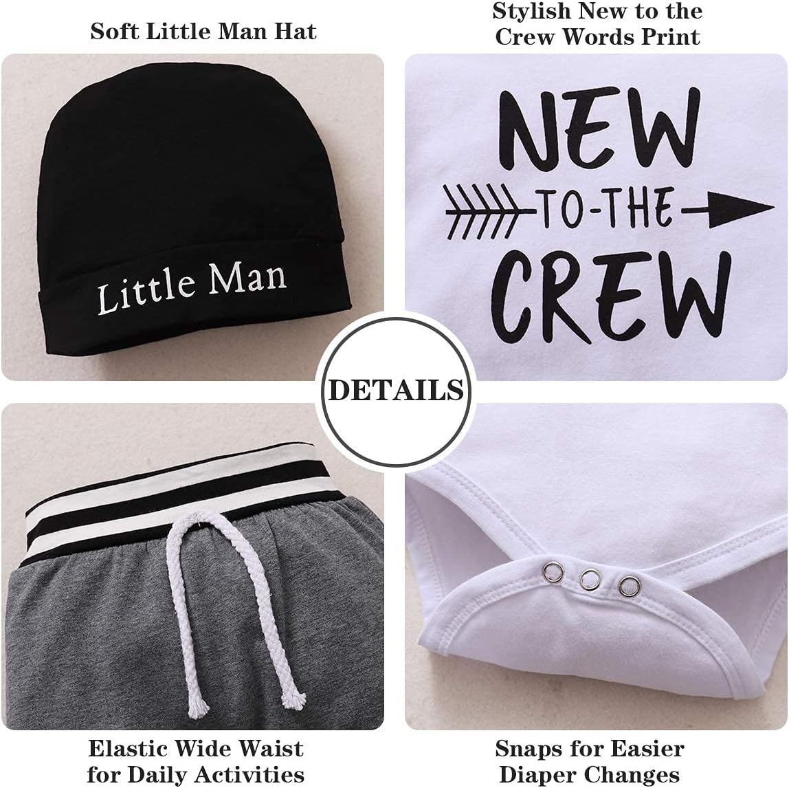 Newborn Baby Boy Cloth Outfit - Poor Me Newyclerse