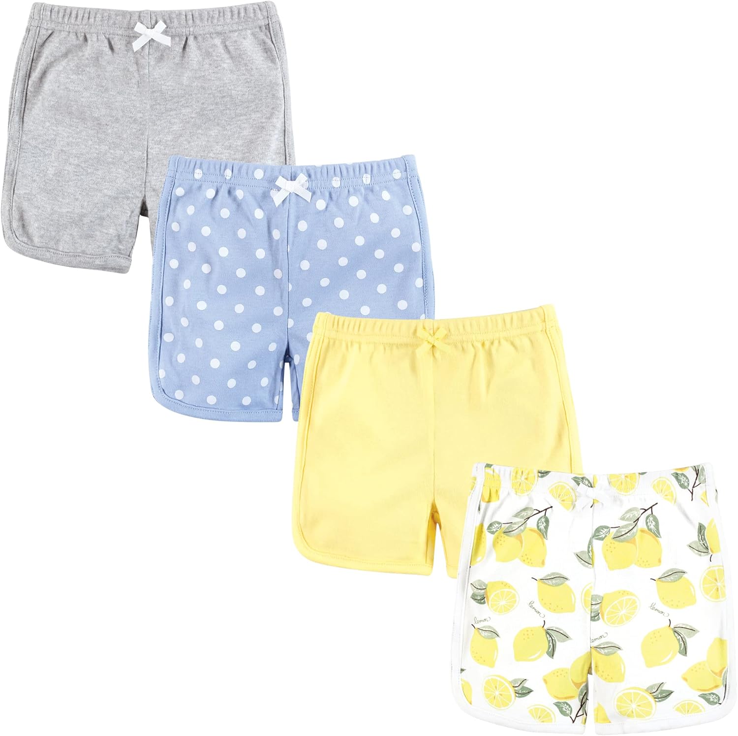 Hudson Baby Baby Shorts 4-Pack Perfect for Daily Wear