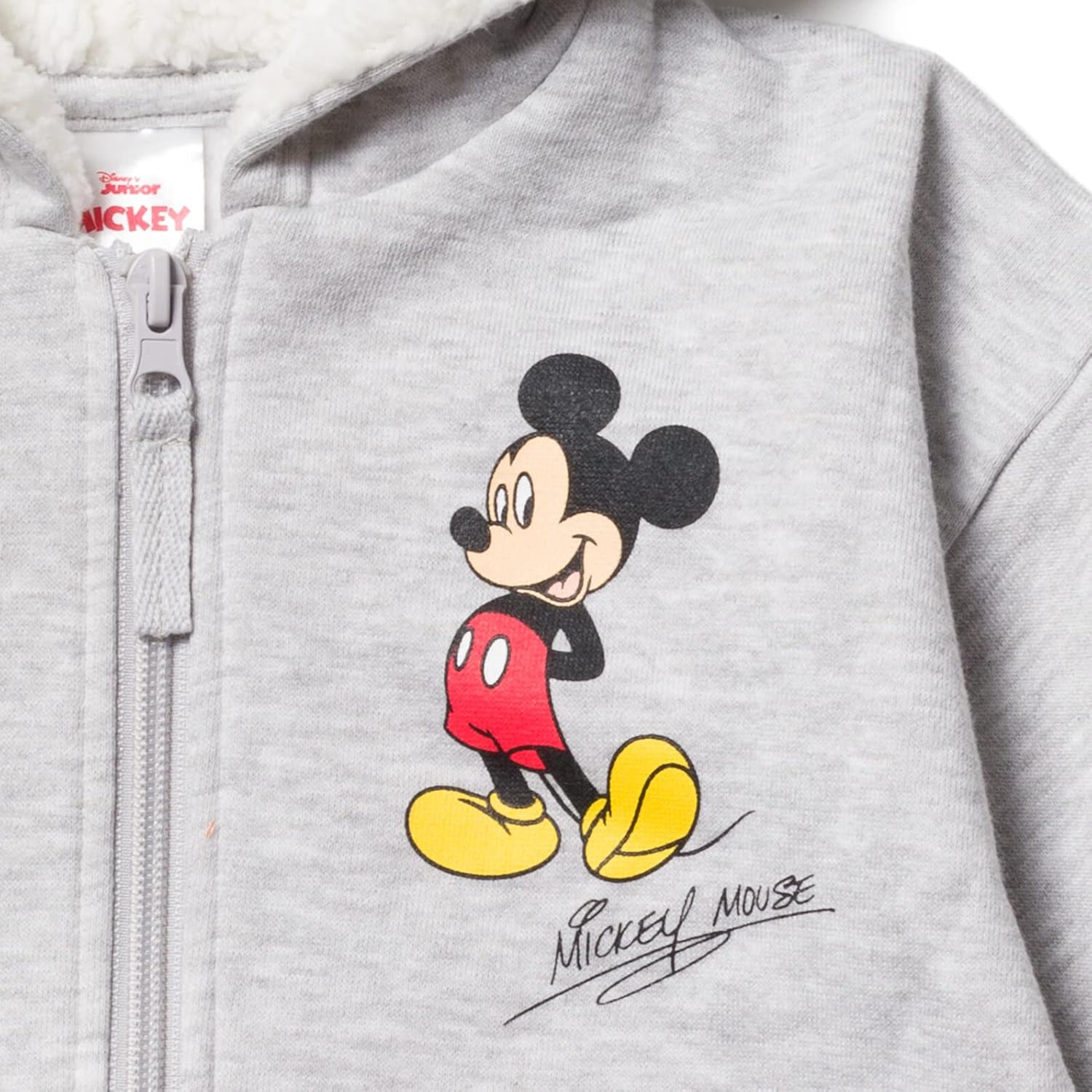 Disney Mickey Mouse Toddler Fleece Zip Up Hoodie