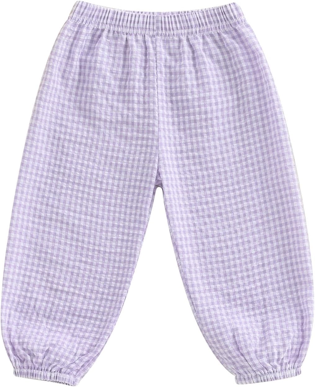 Plaid Summer Joggers
