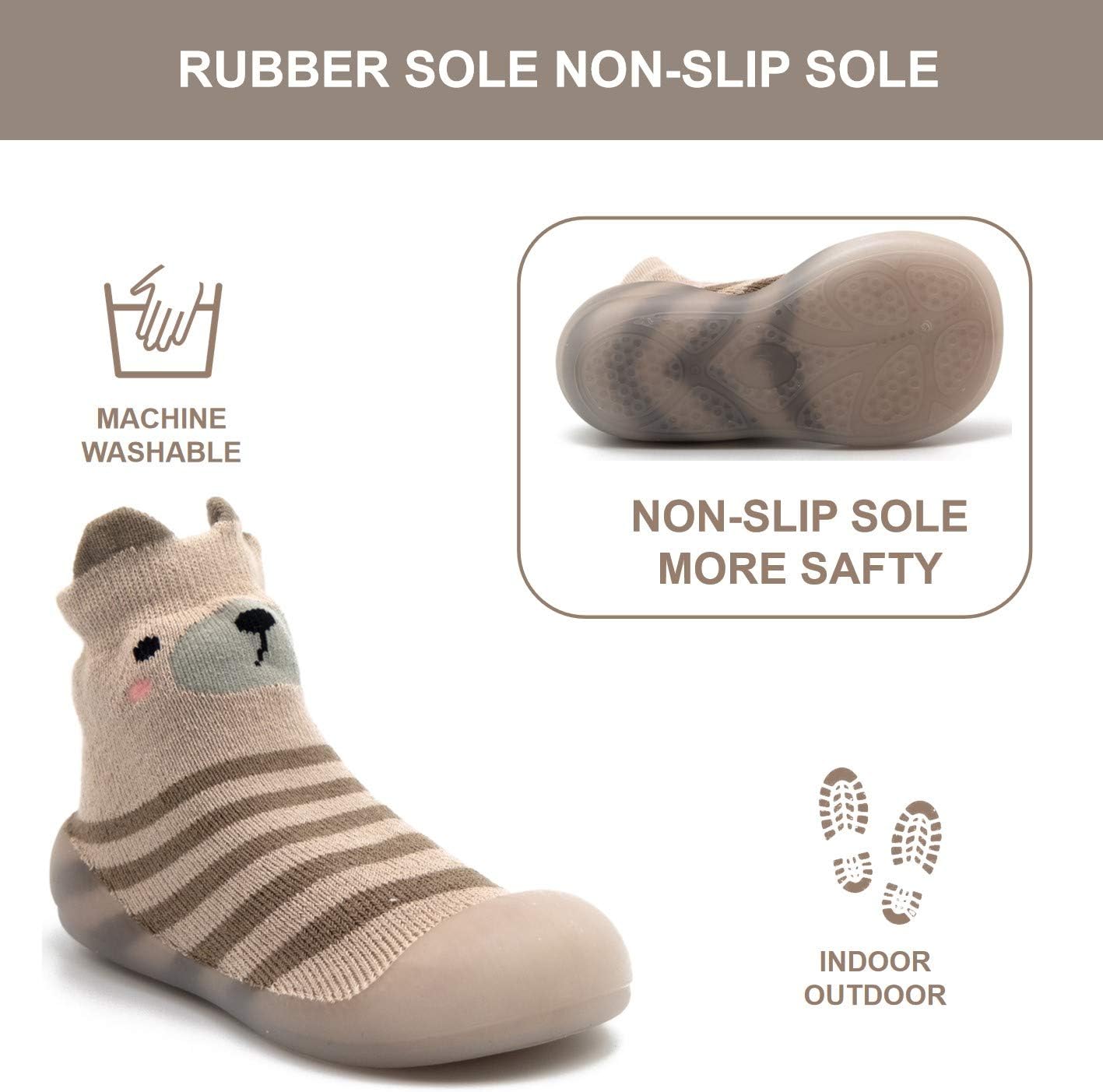 Soft Cotton Toddler Slipper Shoes