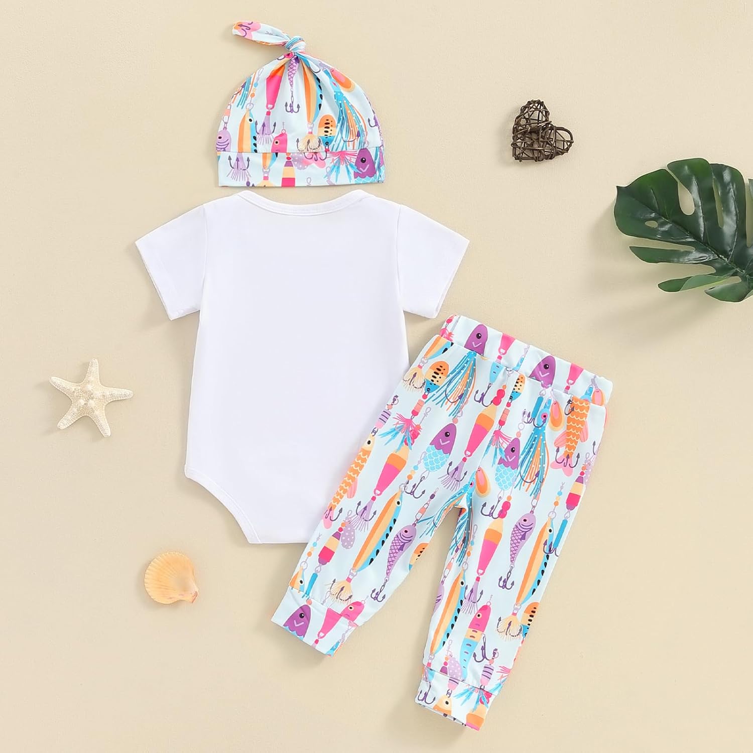 Newborn BoyGirl Summer Romper With Funny Letters