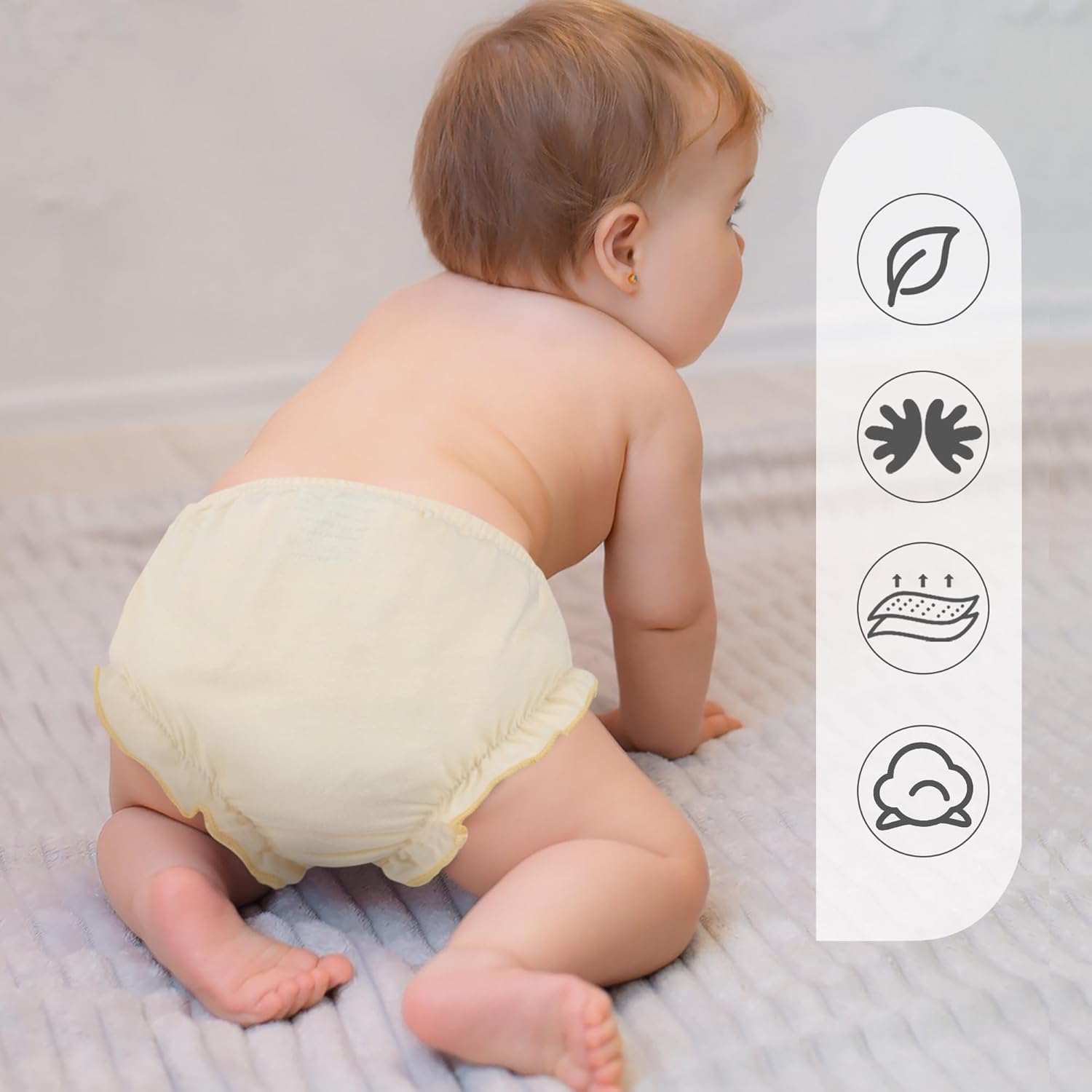 Billion Xin 4-Piece Toddler Diaper Covers