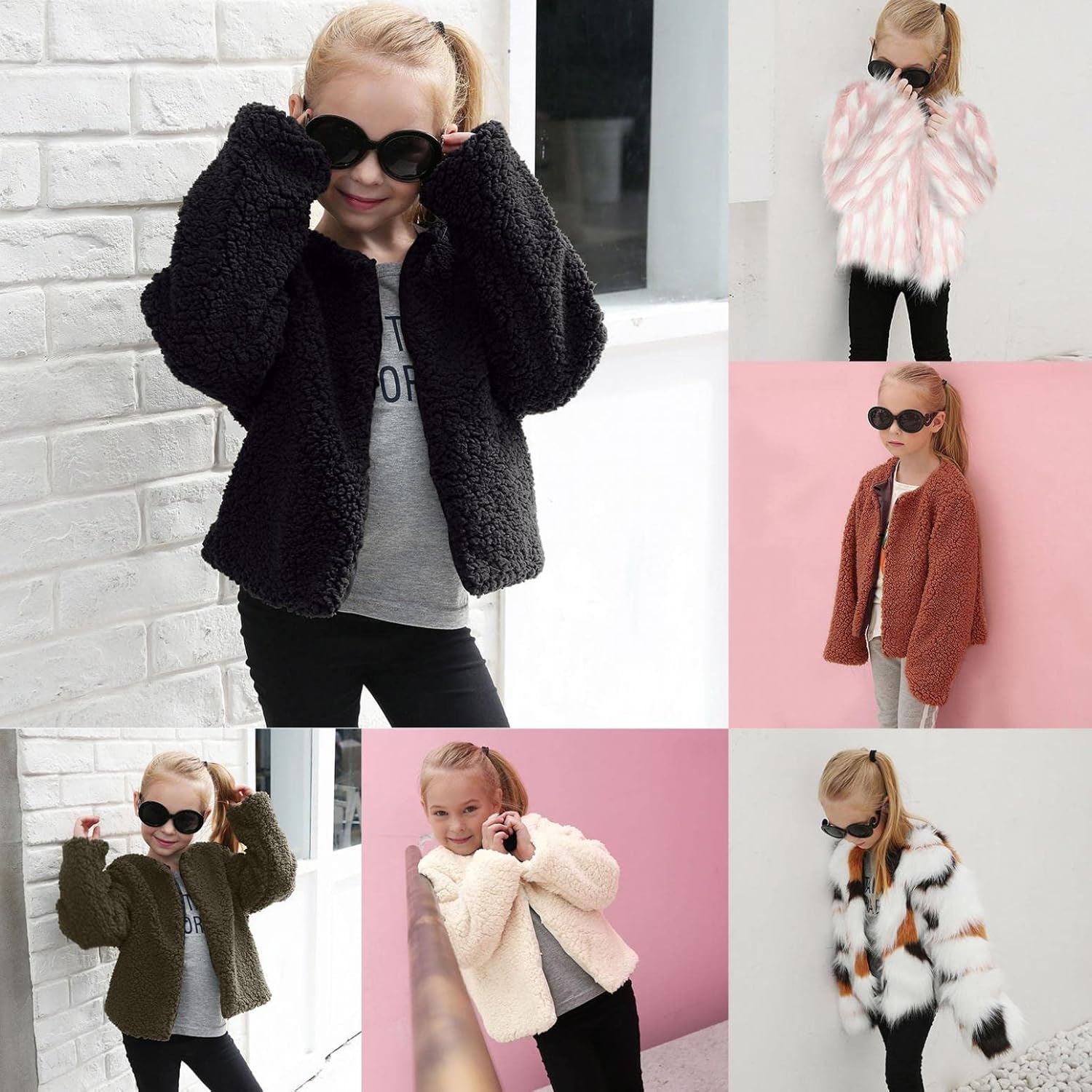Cozy Leopard Print Winter Coat for Kids