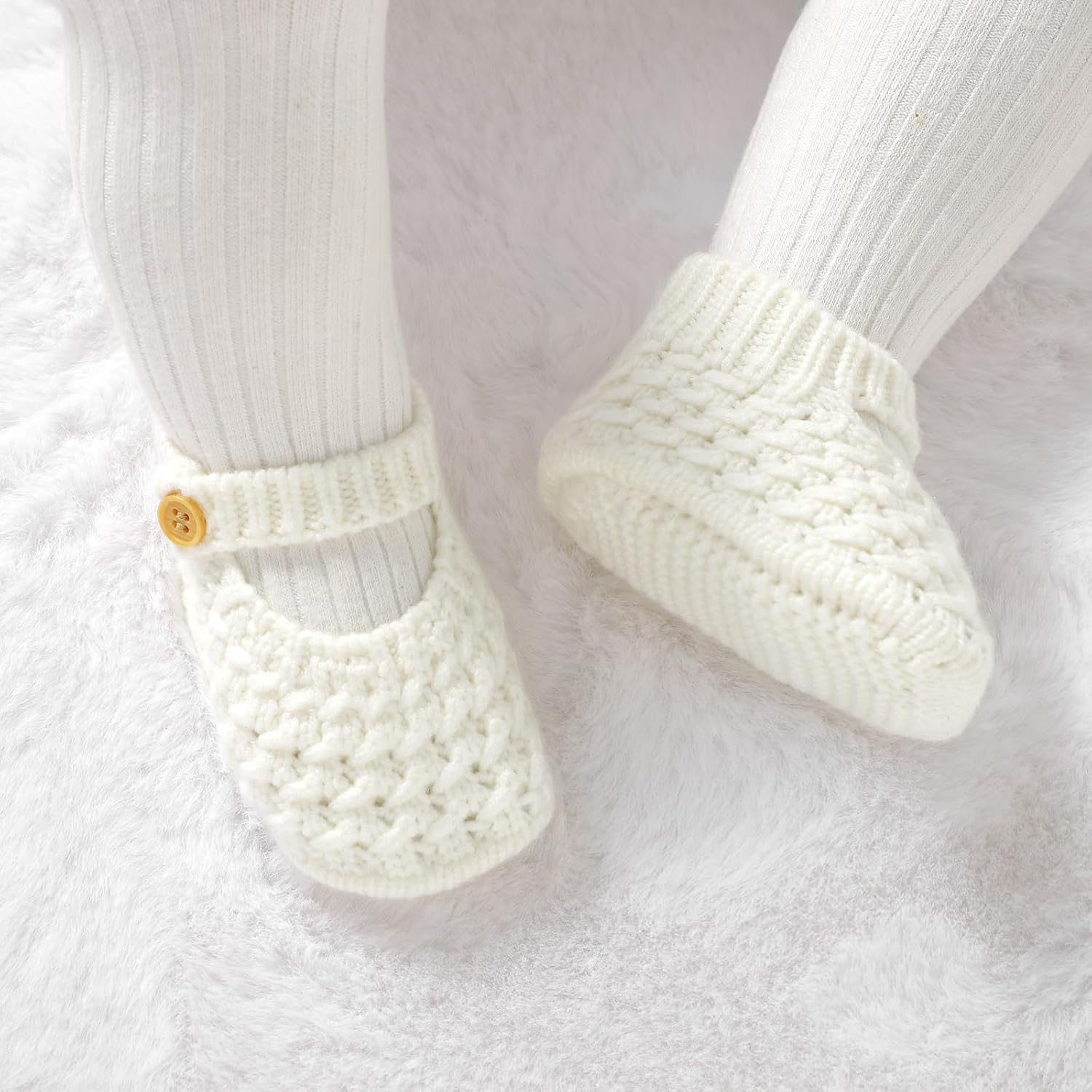 Perfect Fit Cozy Adorable Baby Booties for Newborns
