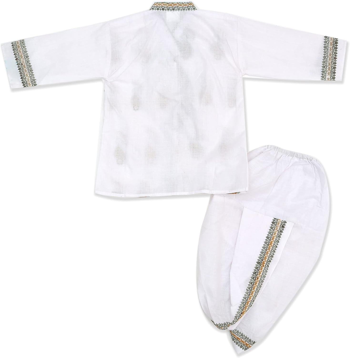 Full Sleeves Soft Cotton Dhoti Kurta for Toddlers