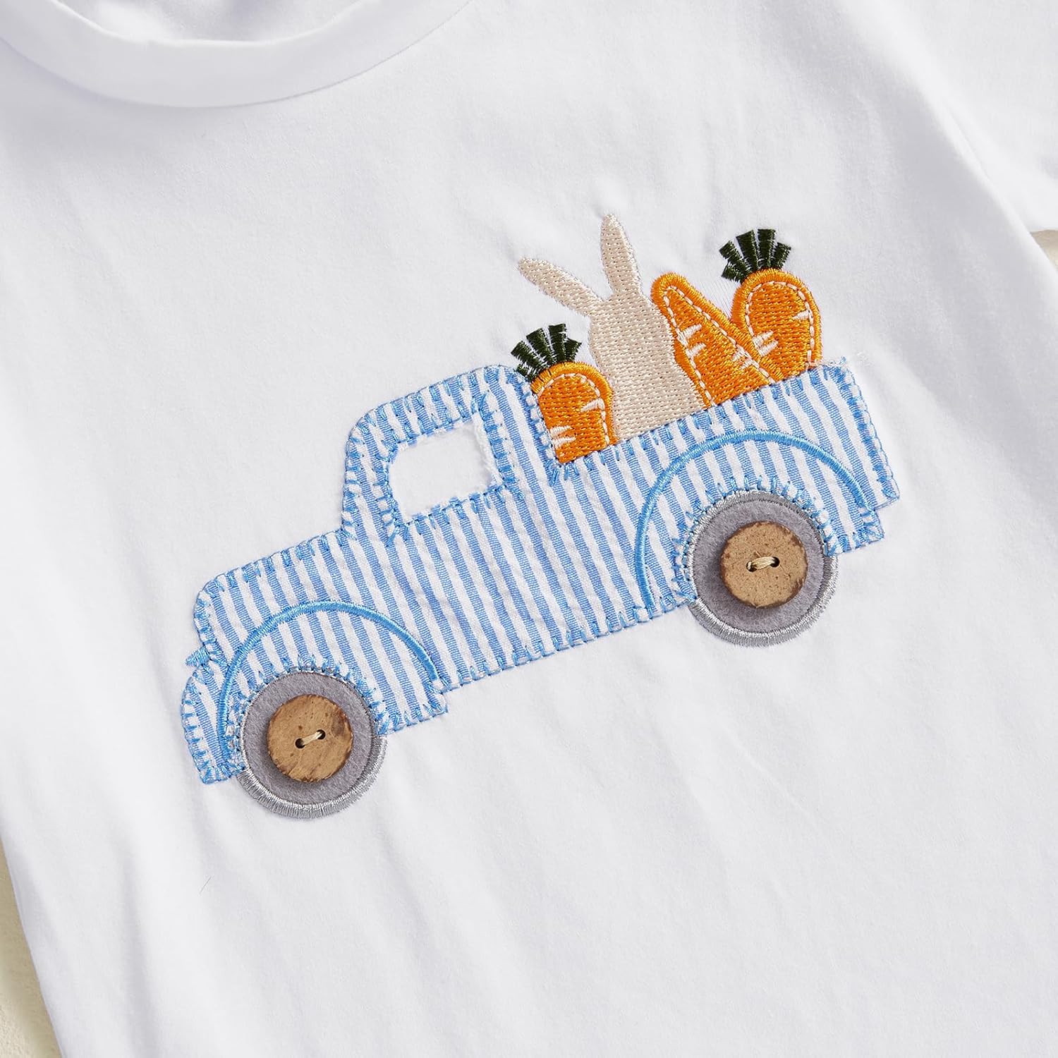 Perfect 2-Piece Toddler Easter Outfit - Soft Cotton Set for Kids