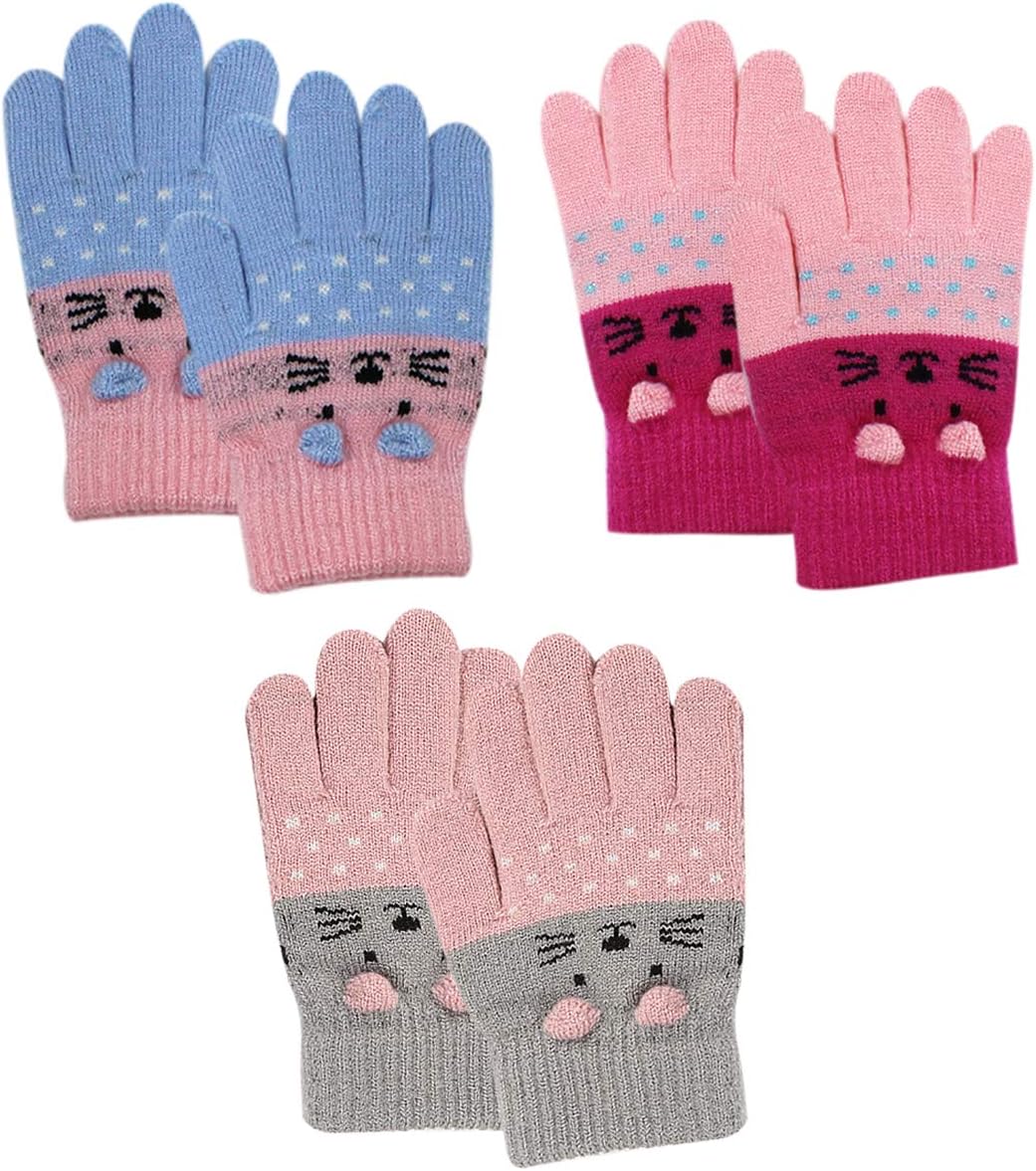 True Warmness Cat Gloves for Kids