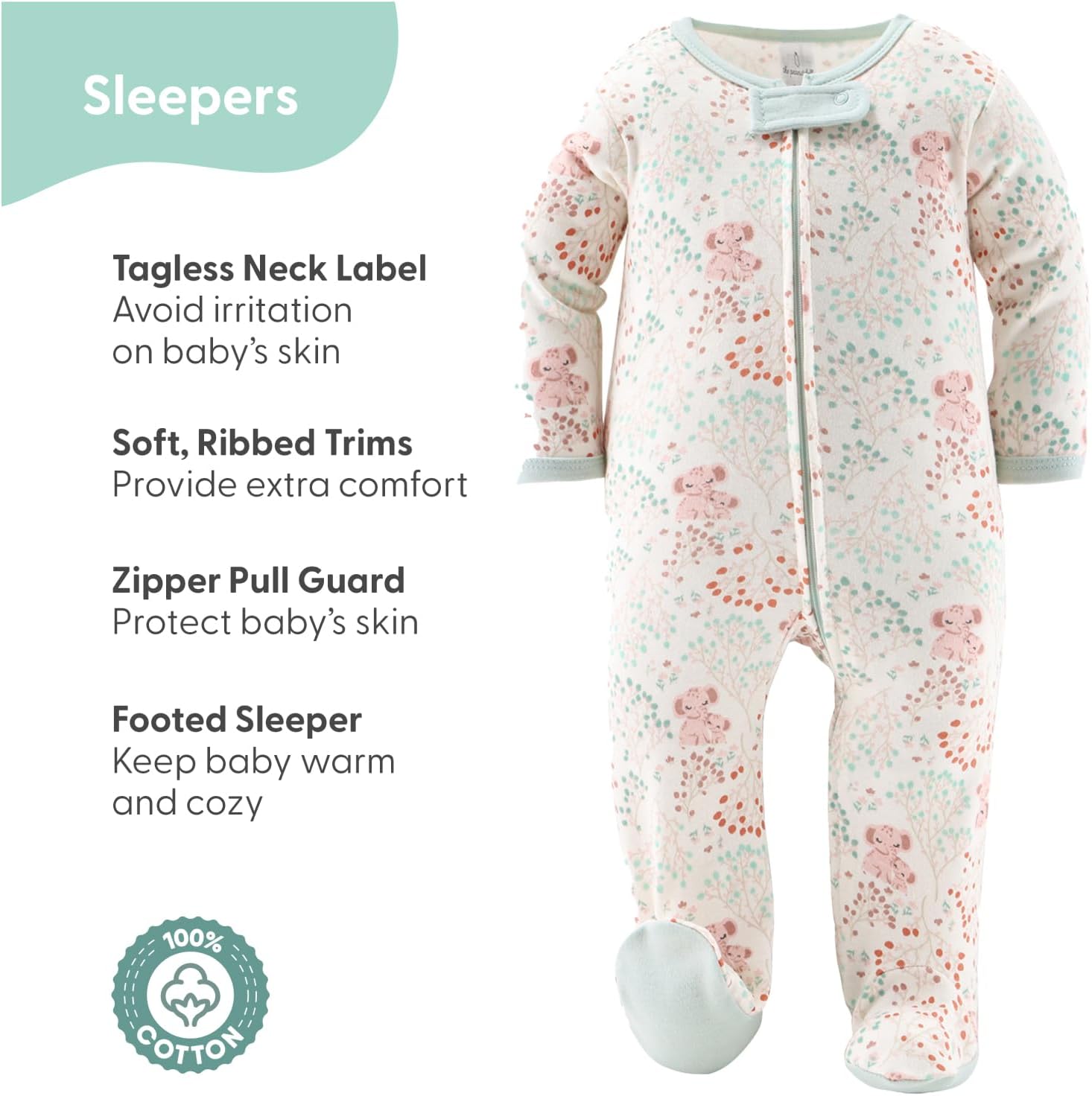 Peanutshell Baby Layette Set - Soft Cohesive Collection for newborn Girls
