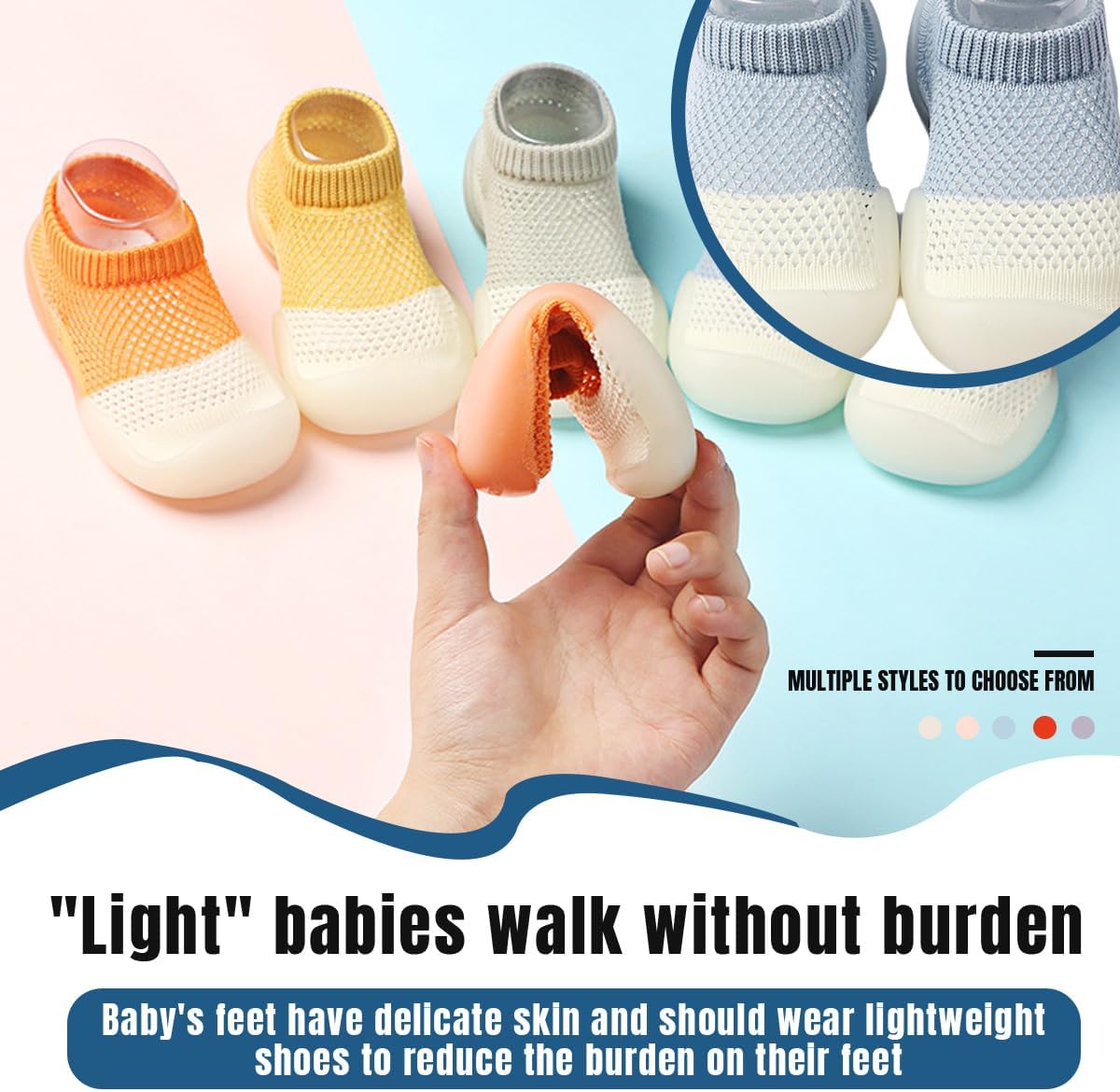 Bright Kids Non-Slip Socks