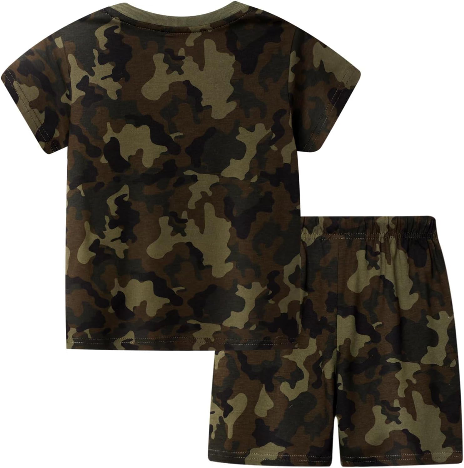 BIBNice Toddler Boys Summer Cotton Clothing Sets for 2-7 YearsOld
