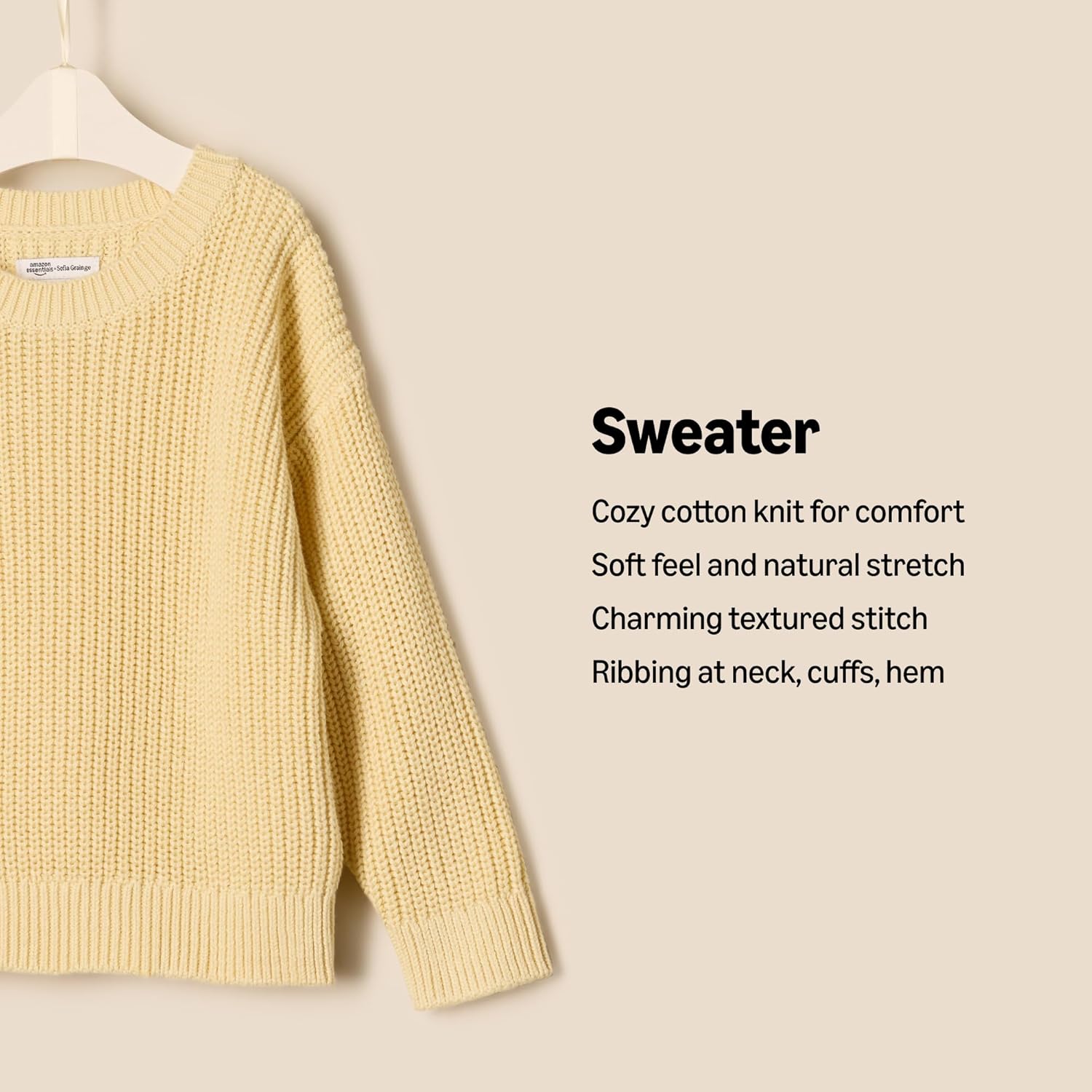 Perfect Fit Pullover Sweater for Toddler Baby